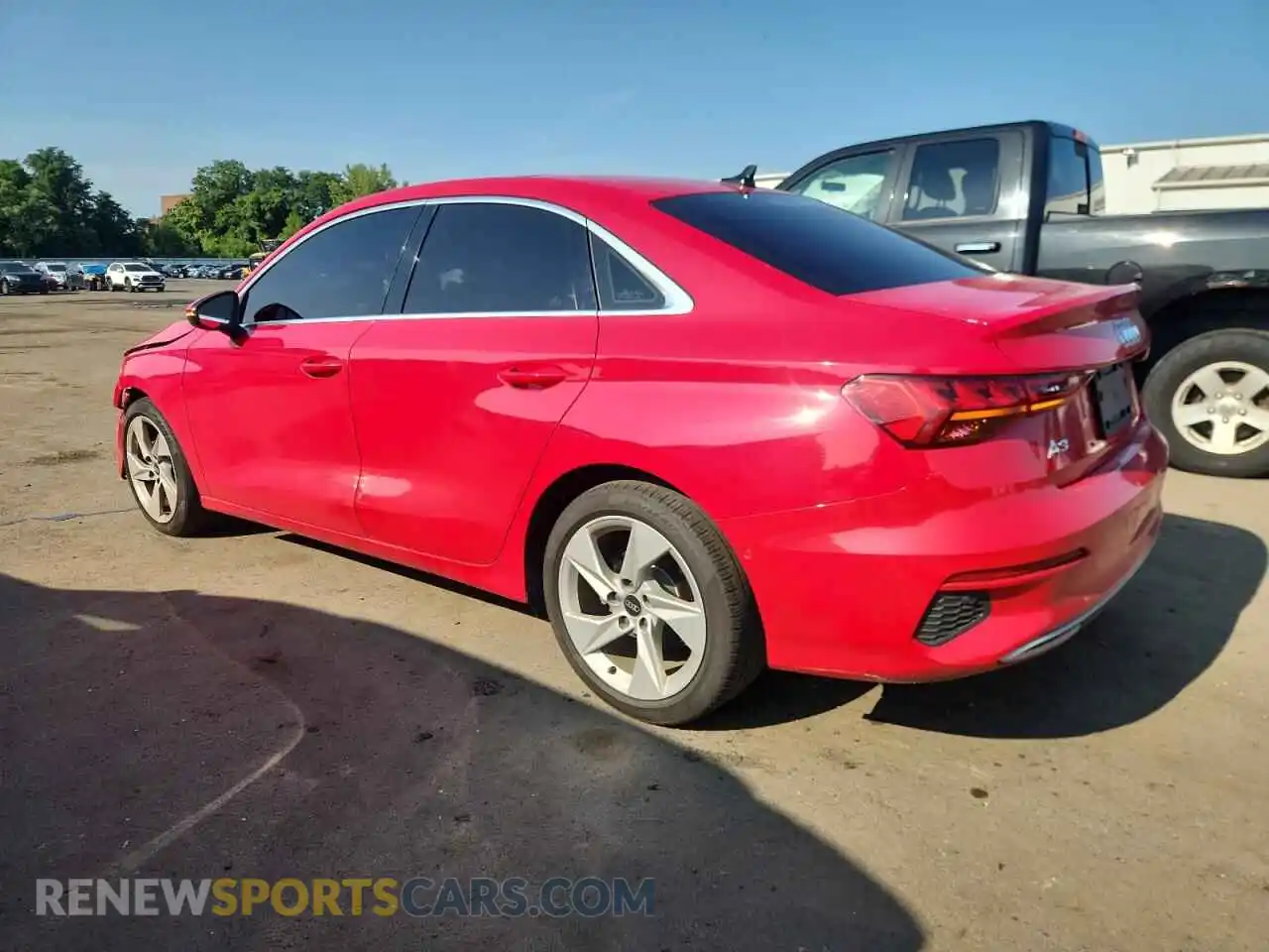 2 Фотография поврежденного автомобиля WAUBUDGY7NA085322 AUDI A3 2022