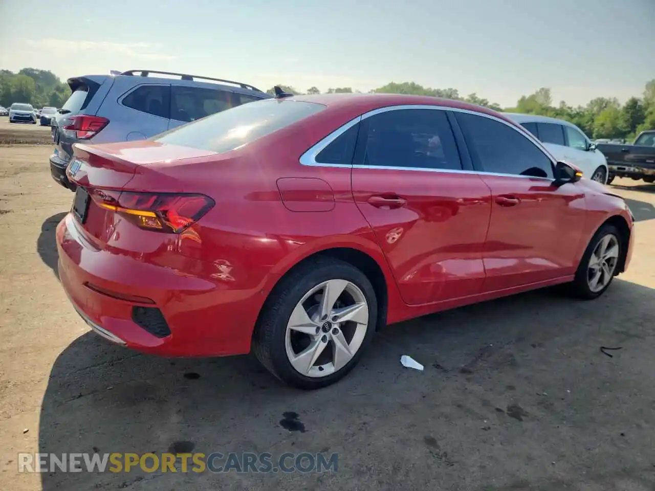 3 Фотография поврежденного автомобиля WAUBUDGY7NA085322 AUDI A3 2022