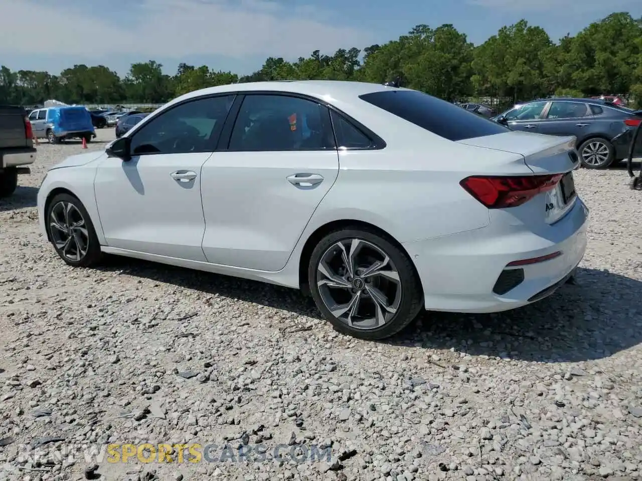 2 Photograph of a damaged car WAUBUDGYXNA099084 AUDI A3 2022