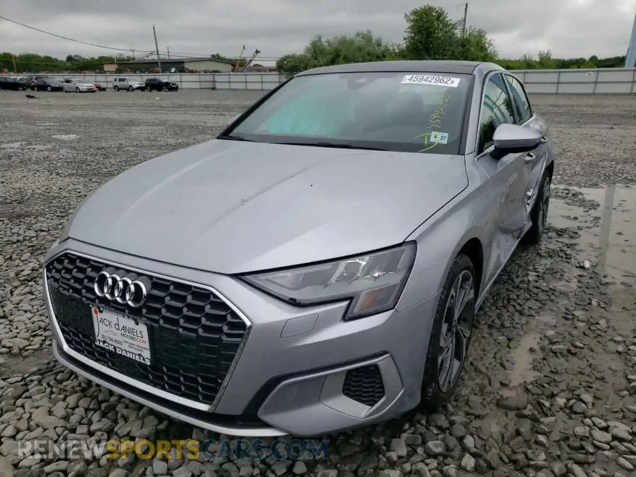 2 Photograph of a damaged car WAUGUDGY0NA059988 AUDI A3 2022