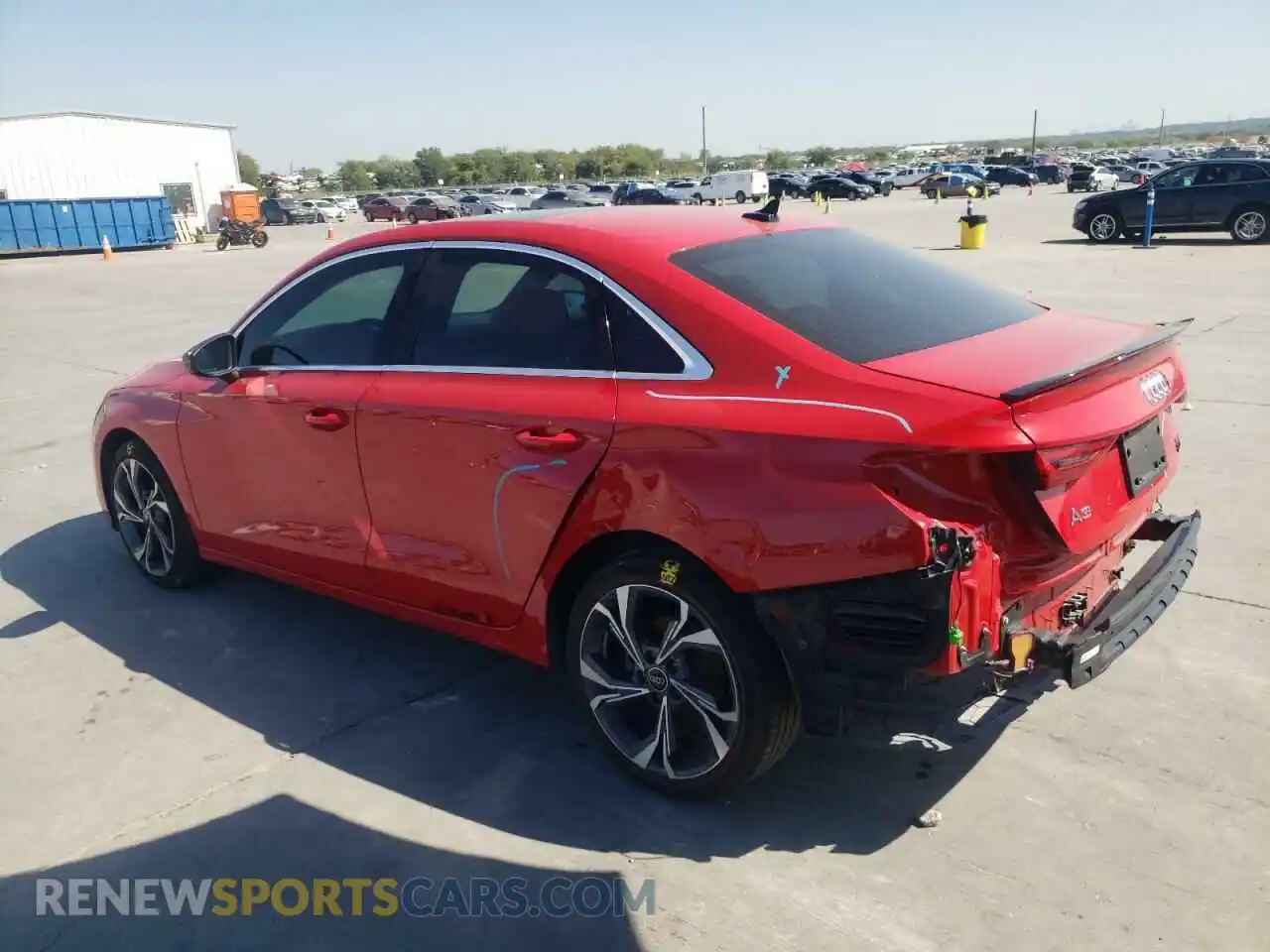 2 Photograph of a damaged car WAUGUDGY2NA088652 AUDI A3 2022