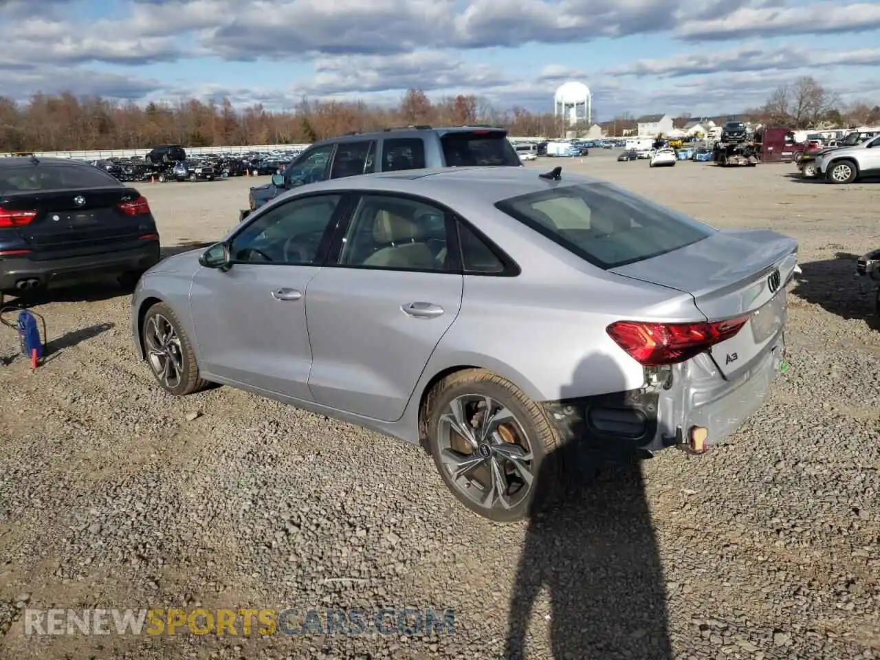 2 Photograph of a damaged car WAUGUDGY9NA063635 AUDI A3 2022
