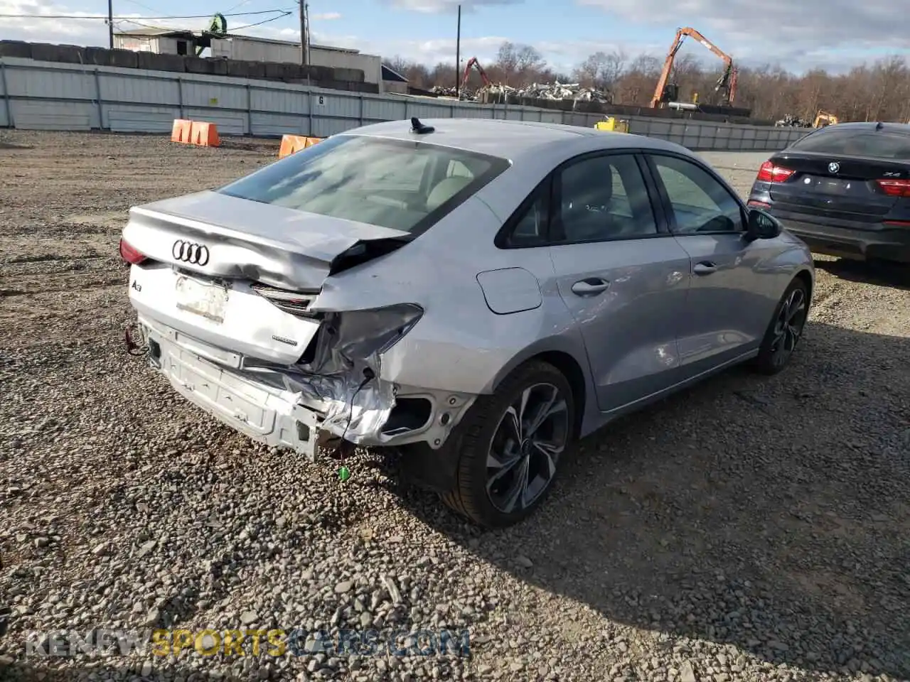 3 Photograph of a damaged car WAUGUDGY9NA063635 AUDI A3 2022