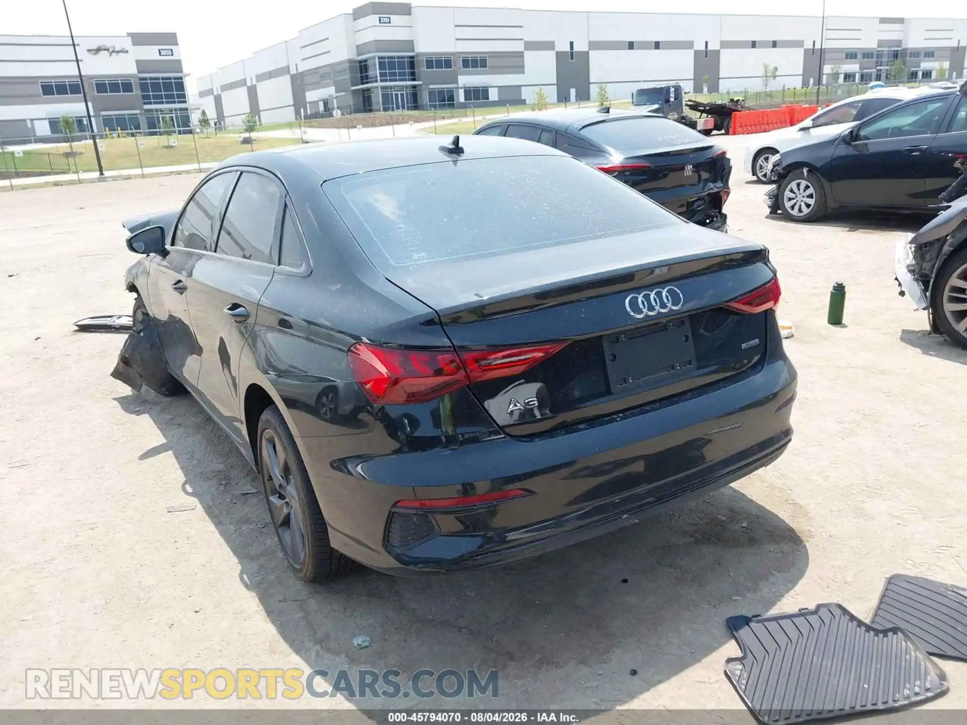 3 Фотография поврежденного автомобиля WAUGUDGYXNA089080 AUDI A3 2022