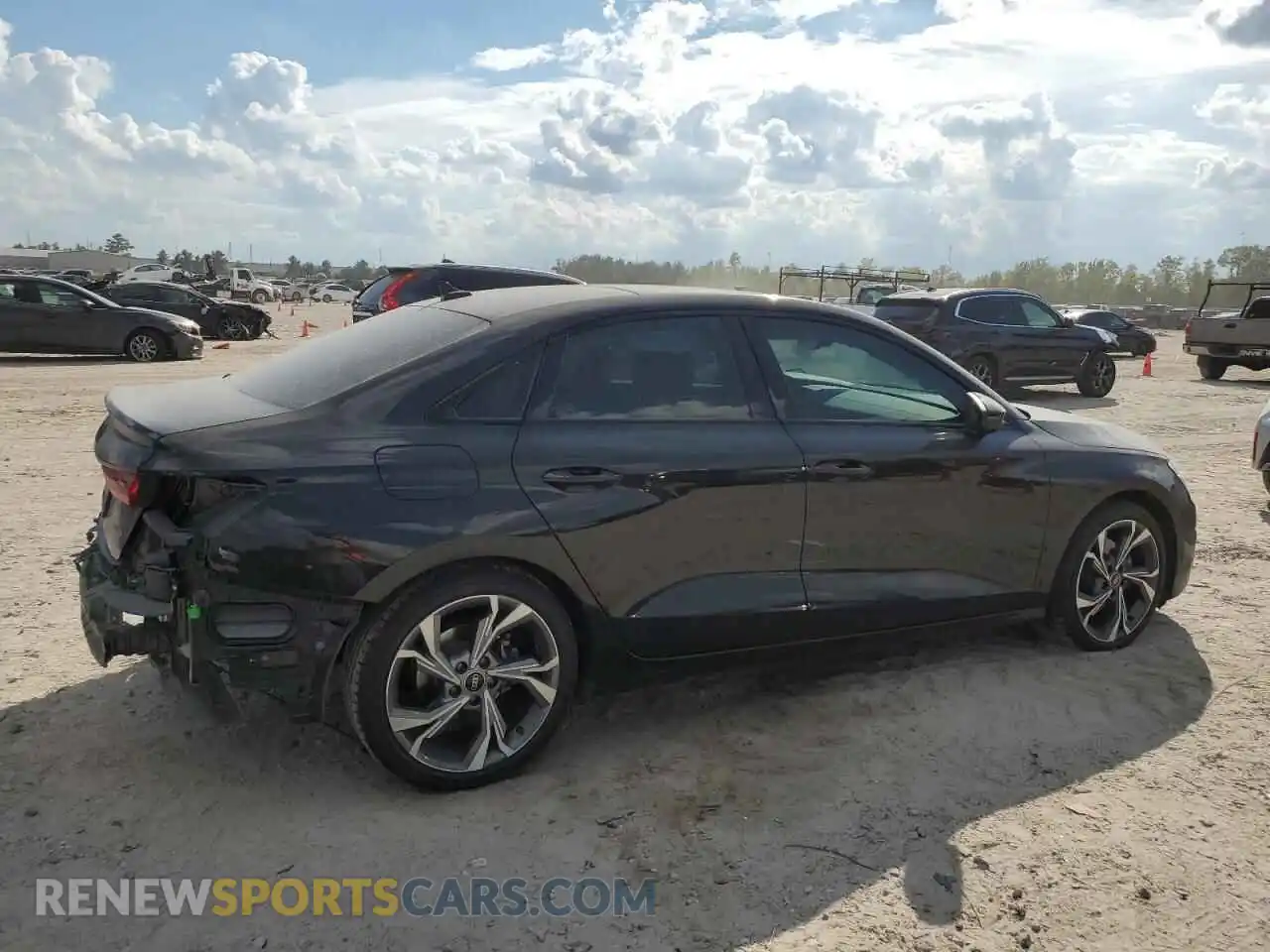 3 fotografías del automóvil dañado WAUHUDGY0NA092414 AUDI A3 2022