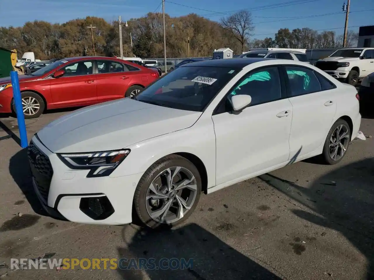 1 Photograph of a damaged car WAUHUDGY6NA010279 AUDI A3 2022