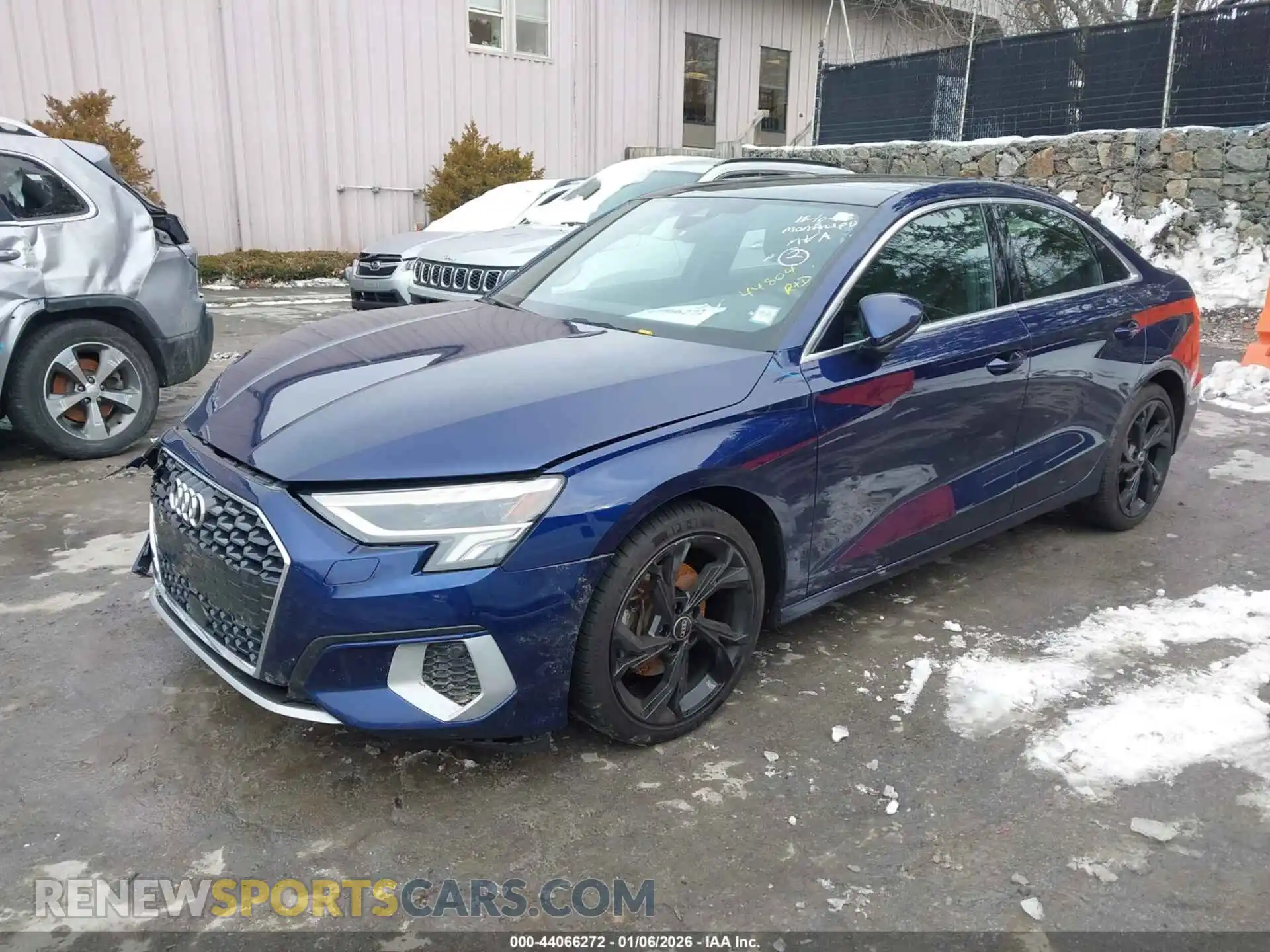 2 Photograph of a damaged car WAUHUDGY6NA055464 AUDI A3 2022