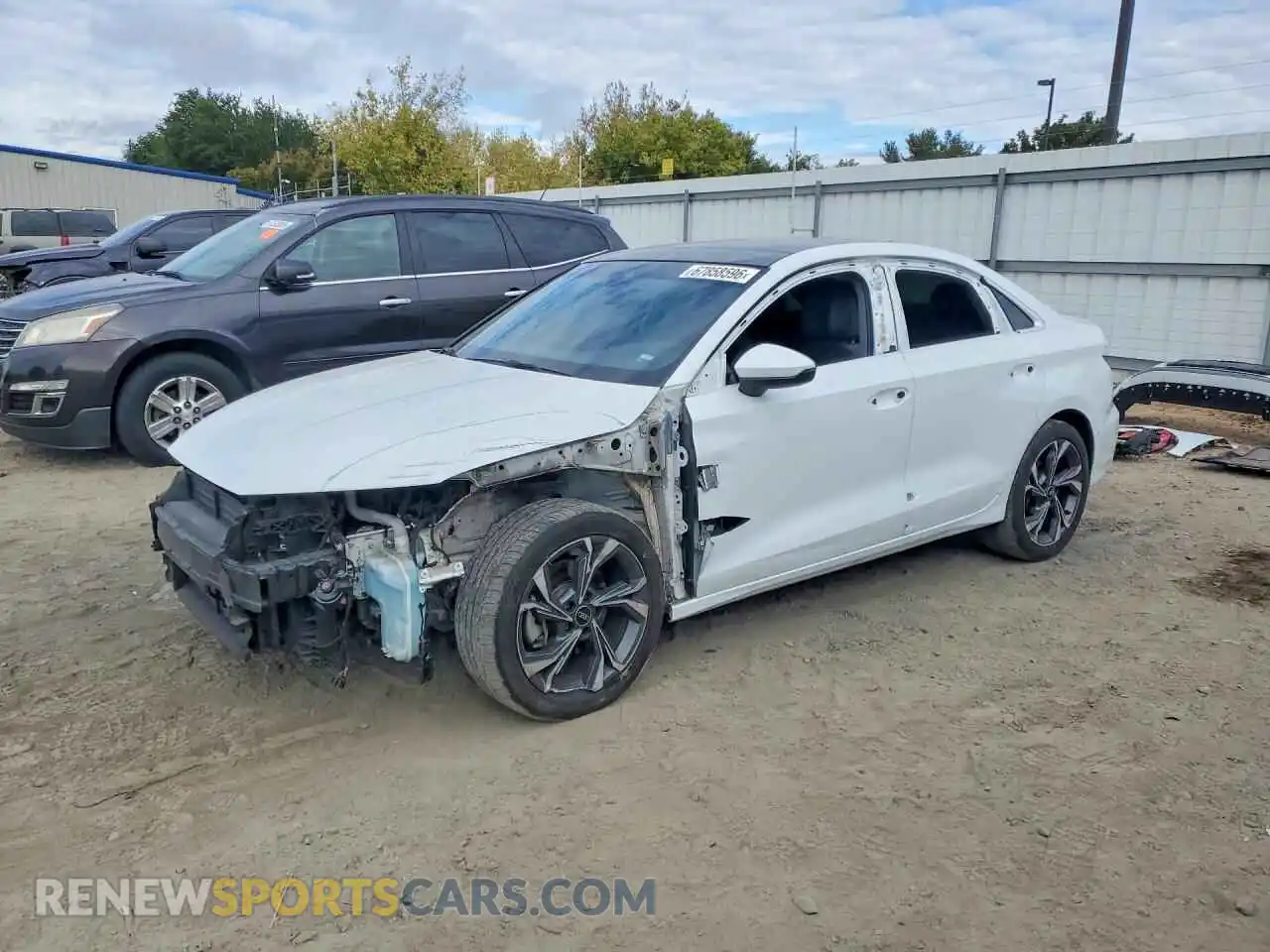 1 fotografías del automóvil dañado WAUHUDGY6NA057523 AUDI A3 2022