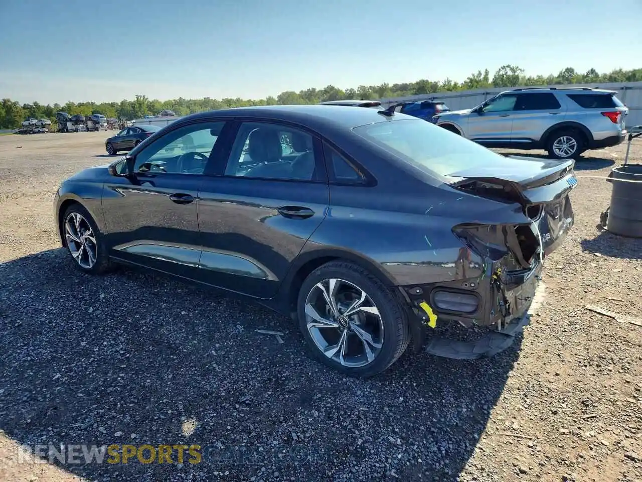 2 Photograph of a damaged car WAUHUDGY7NA020903 AUDI A3 2022