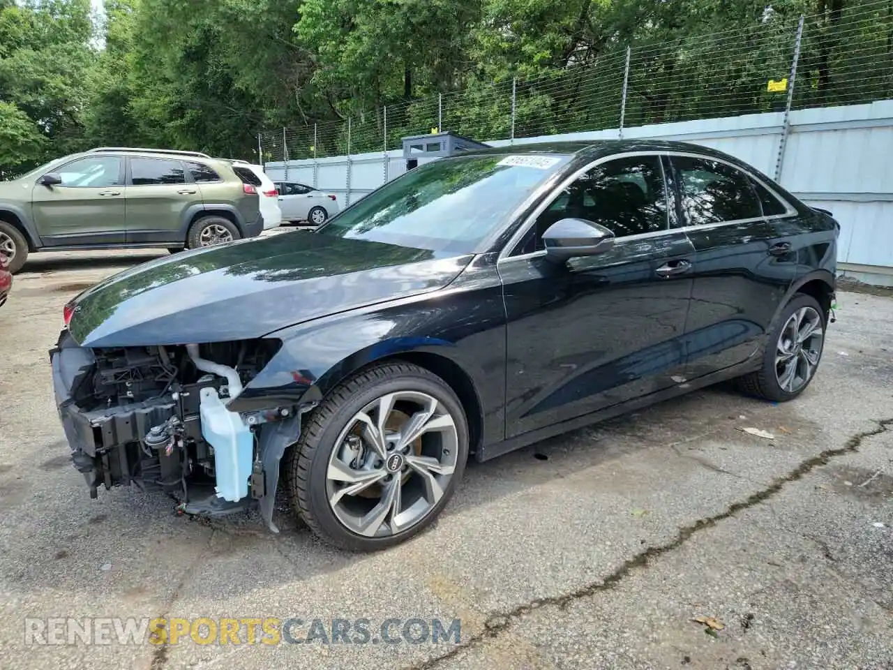 1 Photograph of a damaged car WAUHUDGY7NA055683 AUDI A3 2022