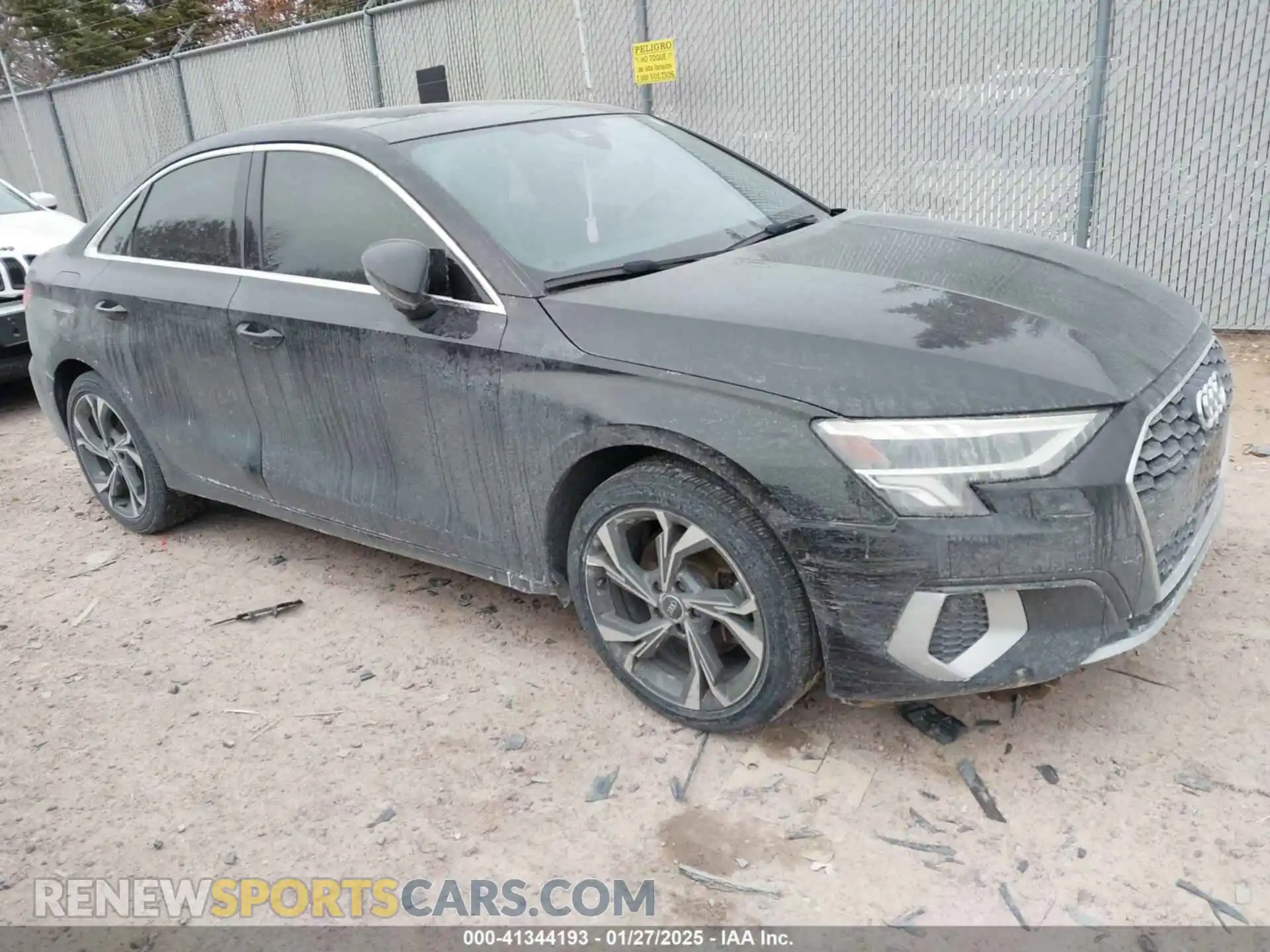1 Photograph of a damaged car WAUHUDGY8NA036429 AUDI A3 2022