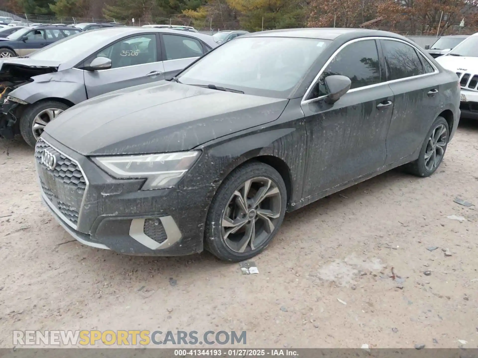 2 Photograph of a damaged car WAUHUDGY8NA036429 AUDI A3 2022