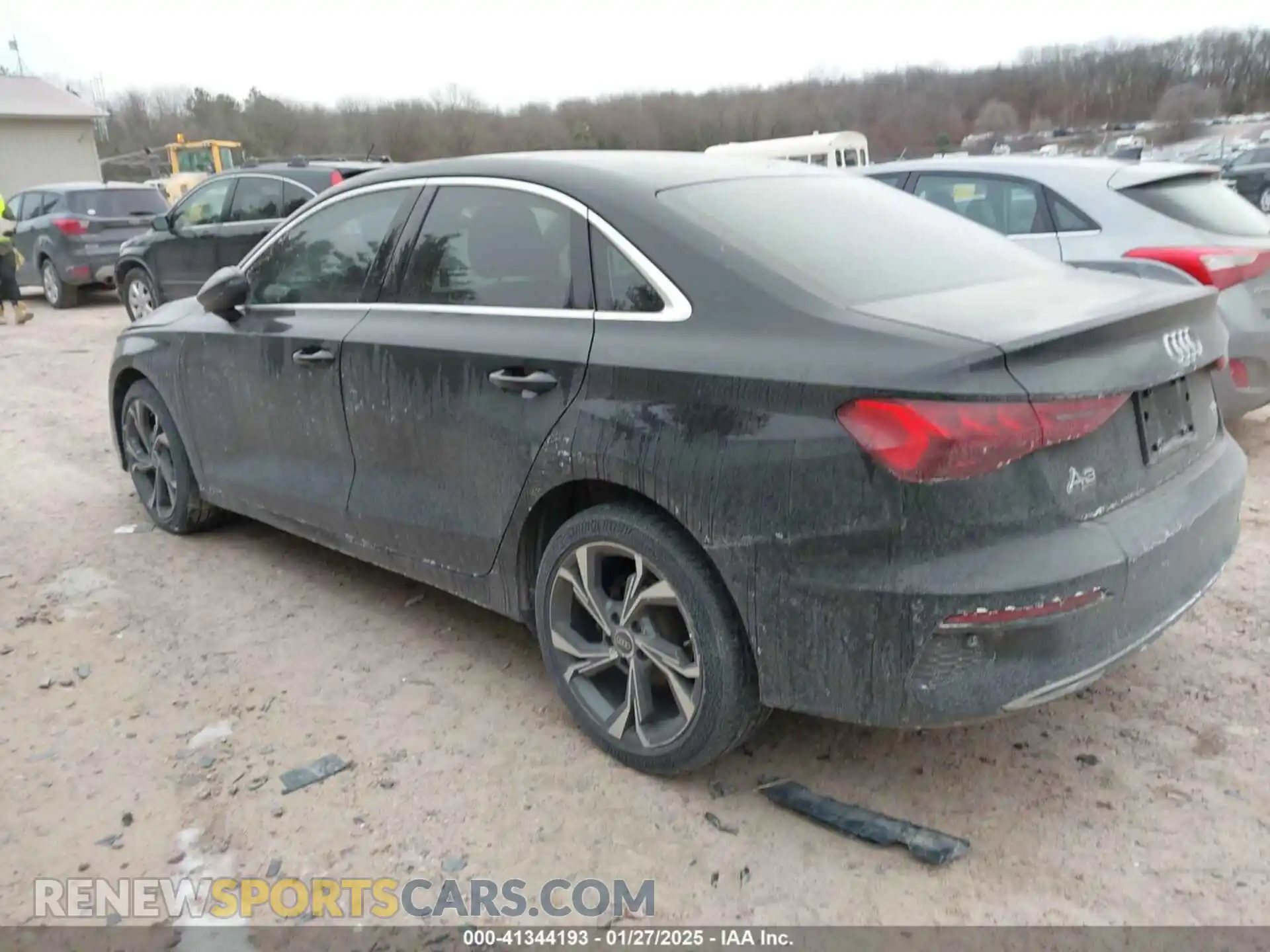 3 Photograph of a damaged car WAUHUDGY8NA036429 AUDI A3 2022
