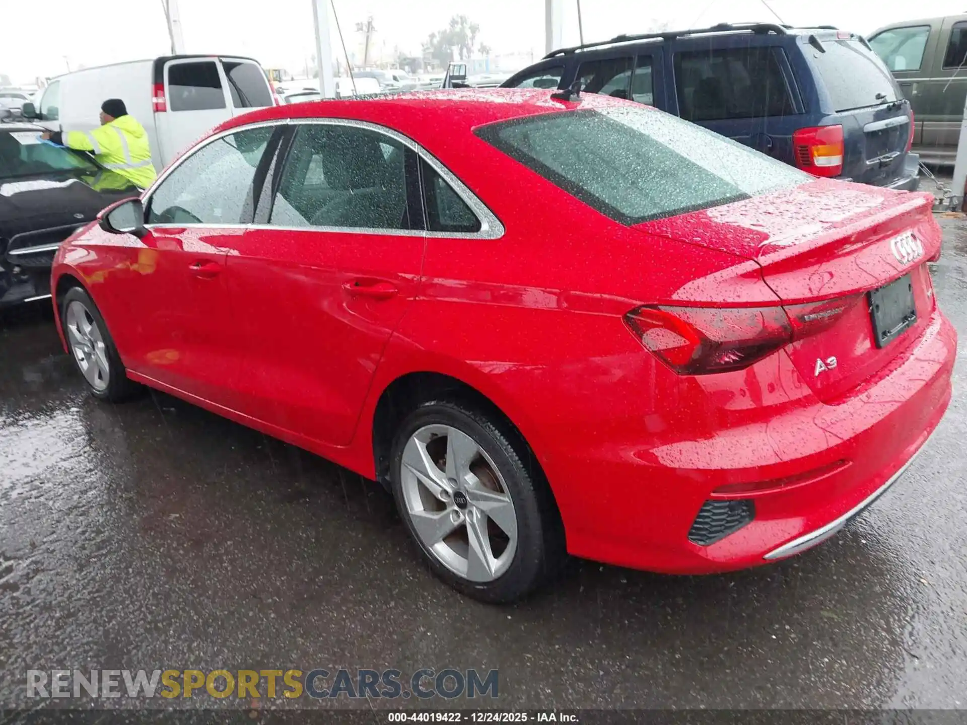 3 Photograph of a damaged car WAUHUDGY8NA086215 AUDI A3 2022