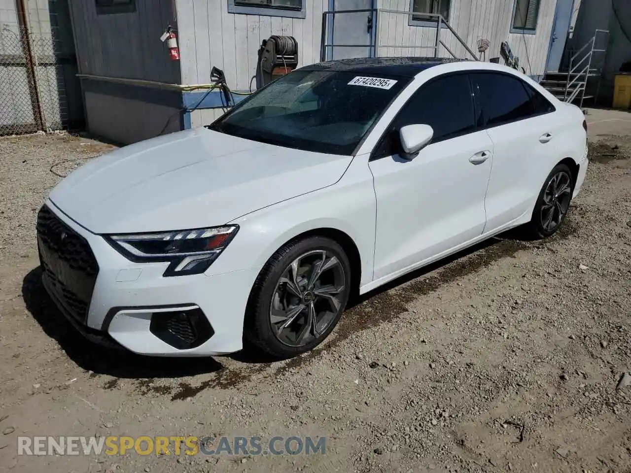 1 Photograph of a damaged car WAUAUDGY0PA026868 AUDI A3 2023