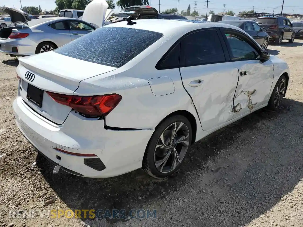 3 Photograph of a damaged car WAUAUDGY0PA026868 AUDI A3 2023