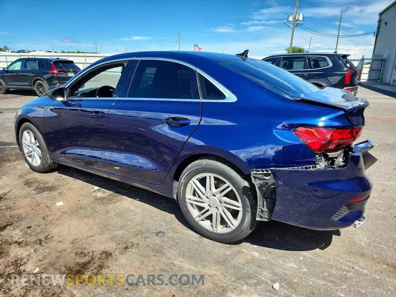 2 Photograph of a damaged car WAUAUDGY1PA020836 AUDI A3 2023