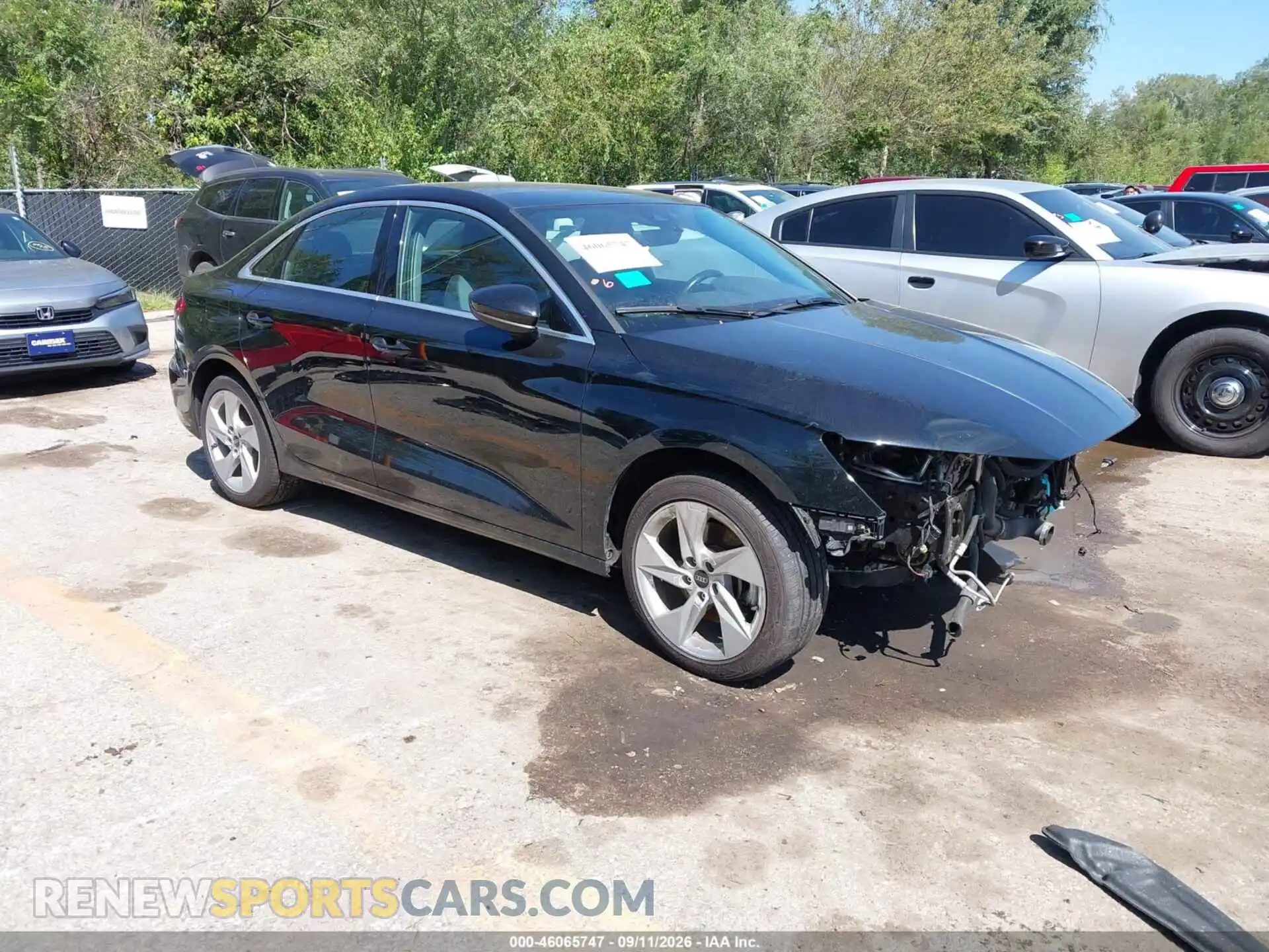 1 Photograph of a damaged car WAUAUDGY1PA061760 AUDI A3 2023
