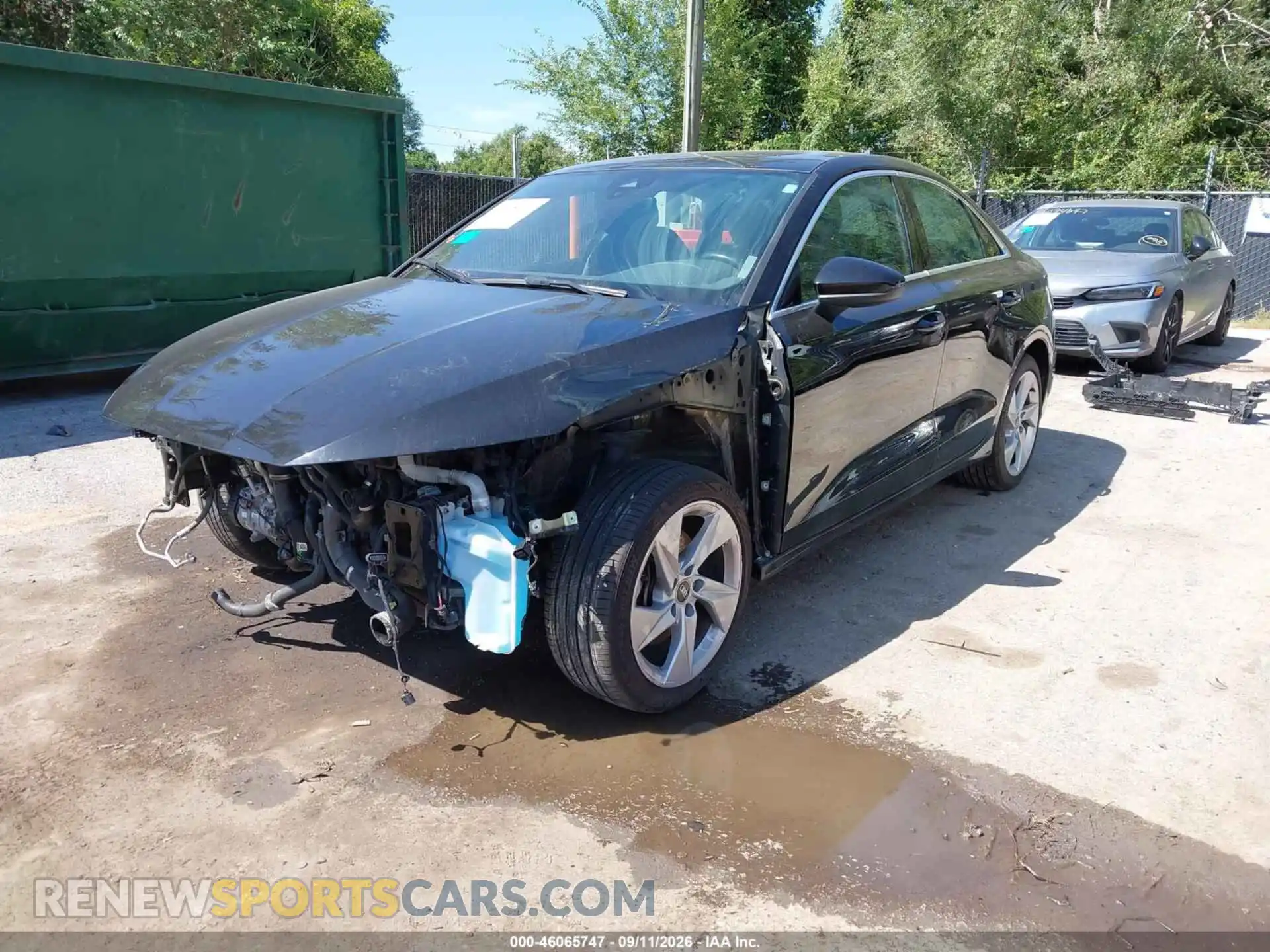2 Photograph of a damaged car WAUAUDGY1PA061760 AUDI A3 2023