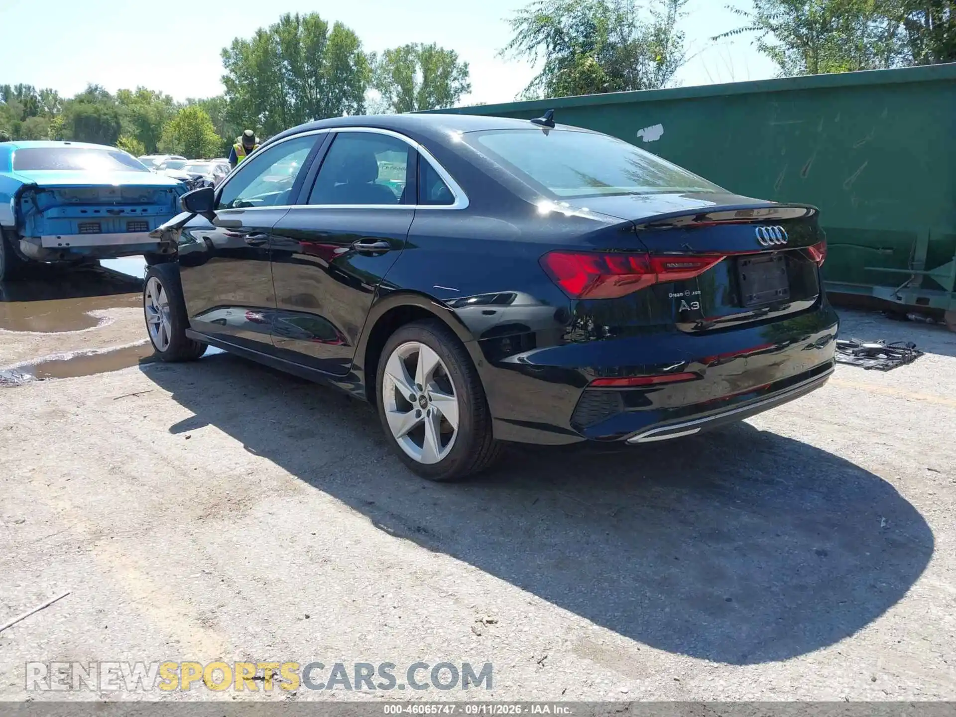 3 Photograph of a damaged car WAUAUDGY1PA061760 AUDI A3 2023