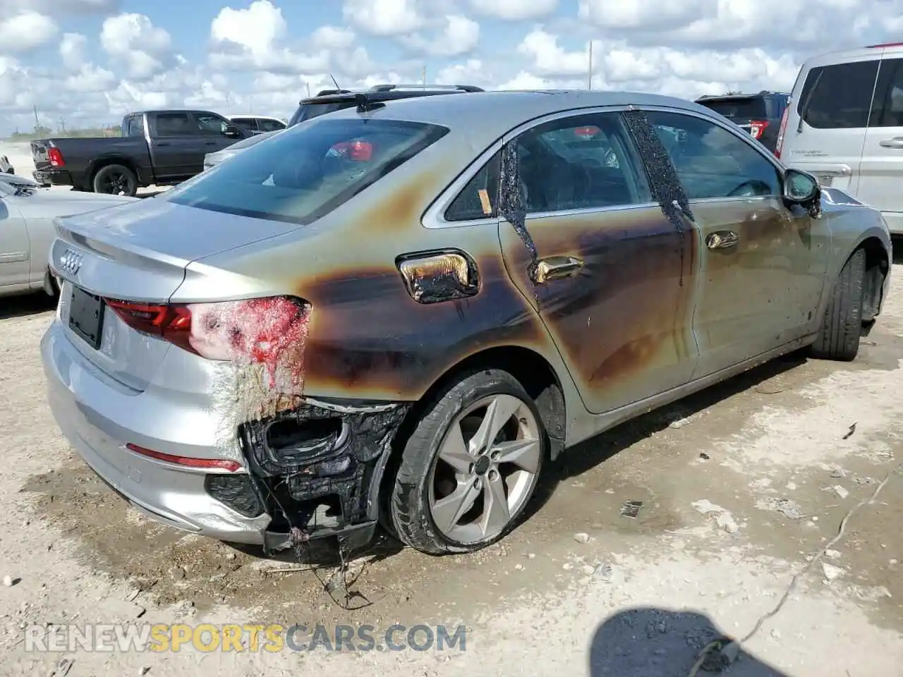 3 Photograph of a damaged car WAUAUDGY1PA083399 AUDI A3 2023