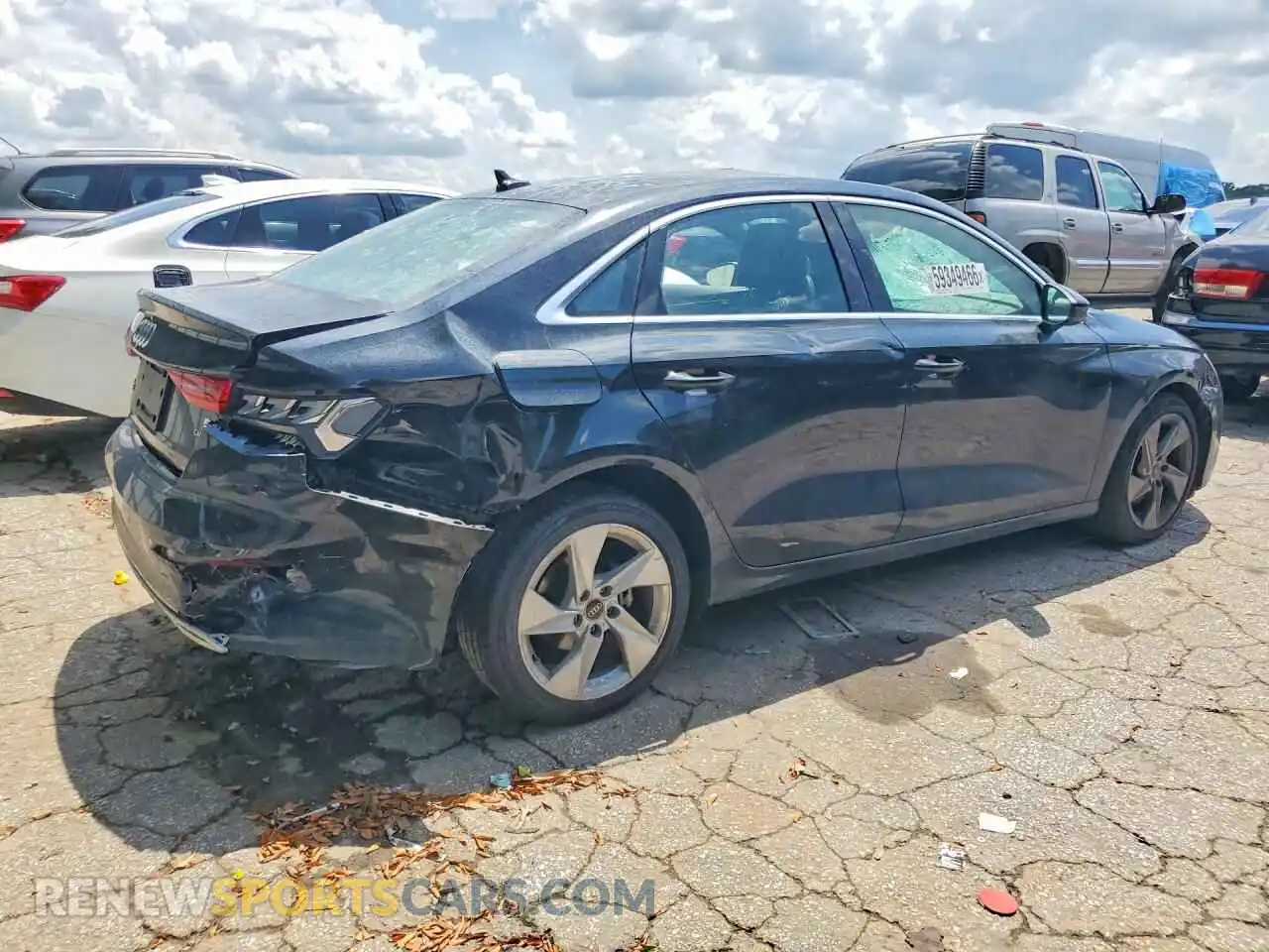 3 Фотография поврежденного автомобиля WAUAUDGY3PA108013 AUDI A3 2023