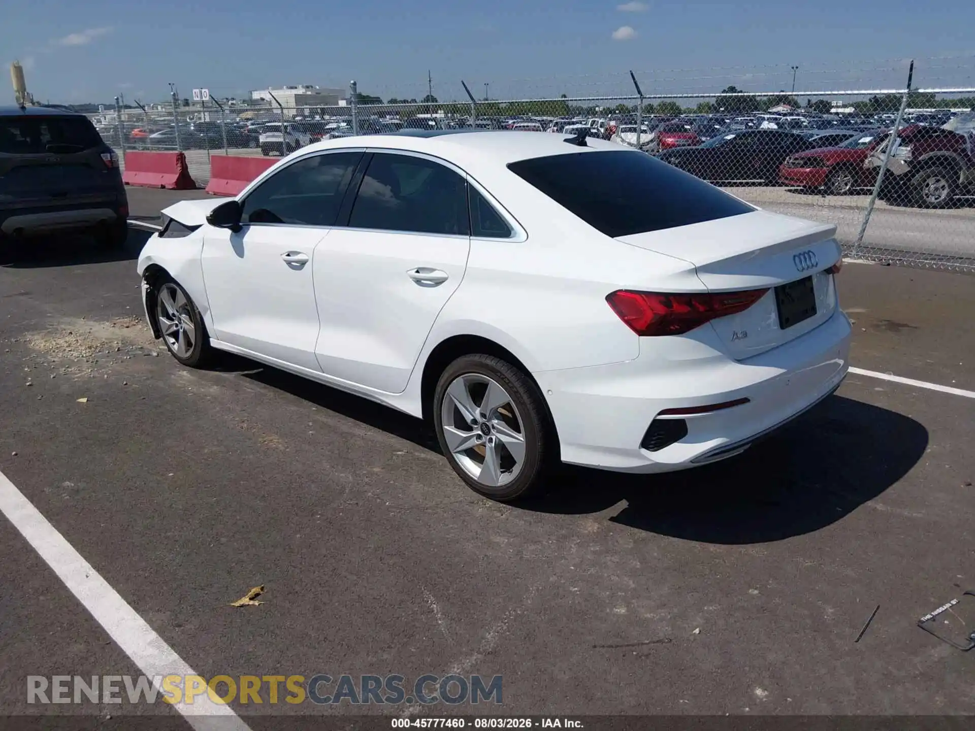 3 Фотография поврежденного автомобиля WAUAUDGY3PA116502 AUDI A3 2023