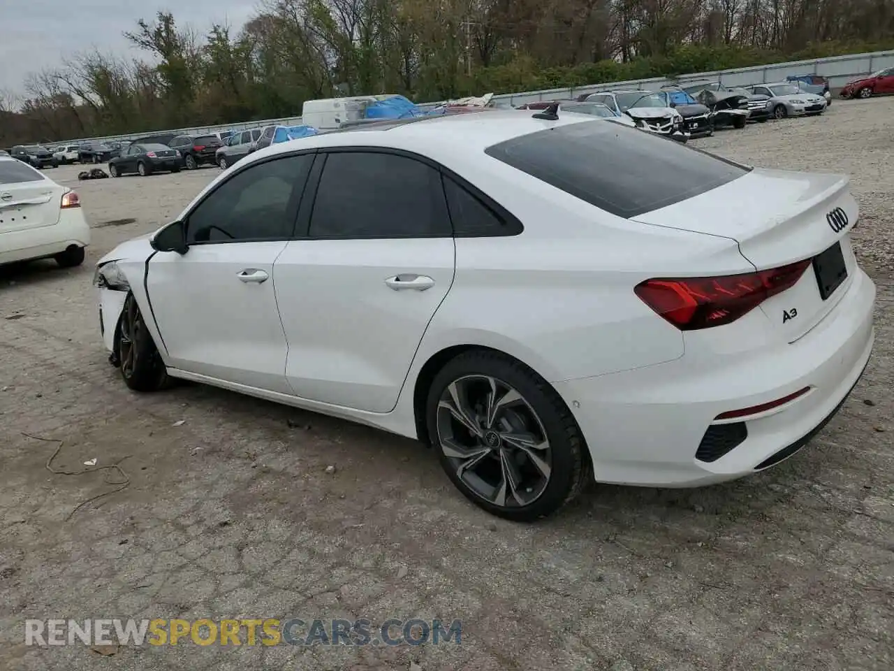 2 Photograph of a damaged car WAUAUDGY5PA037686 AUDI A3 2023