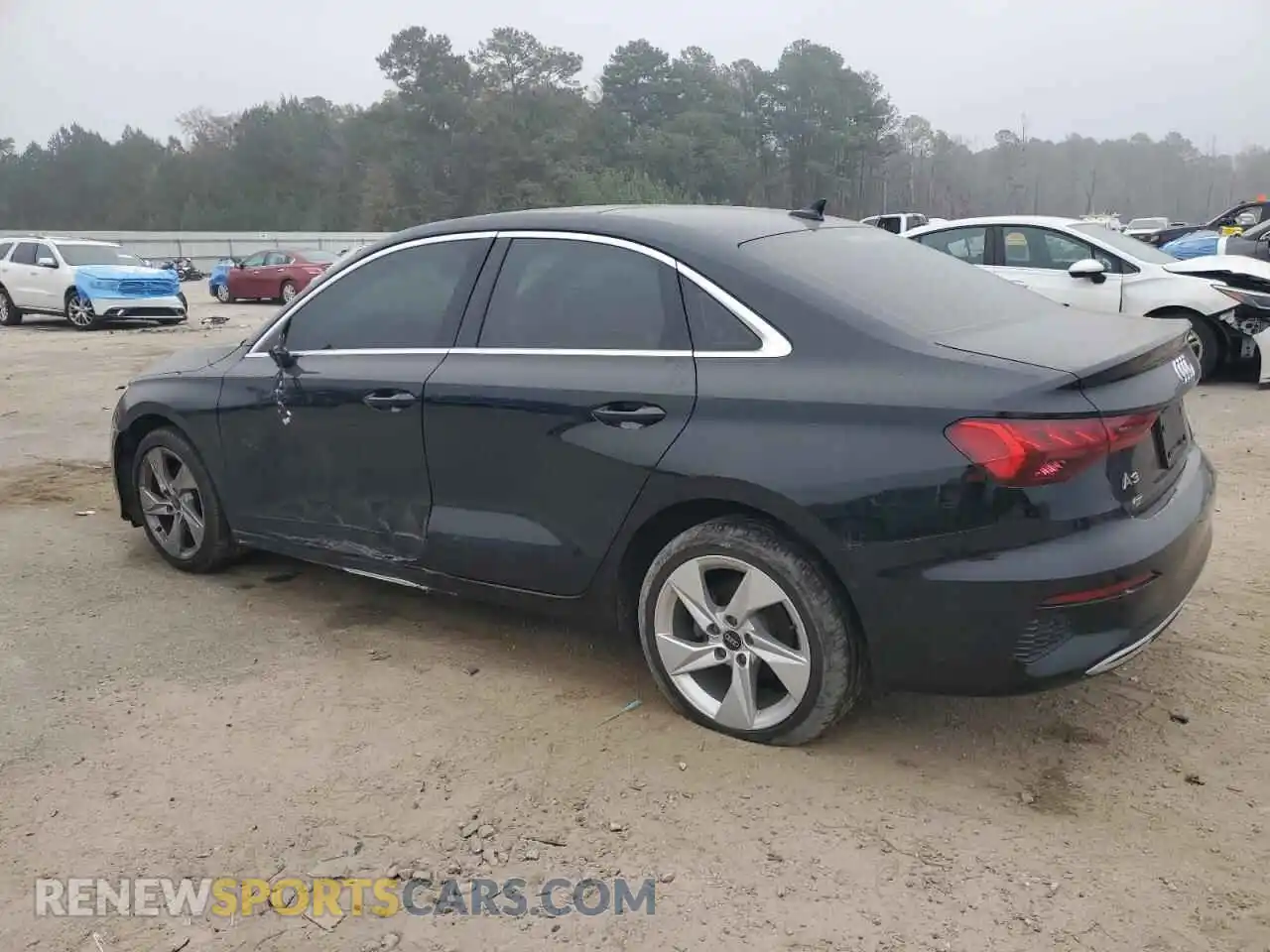 2 Photograph of a damaged car WAUAUDGY5PA075094 AUDI A3 2023