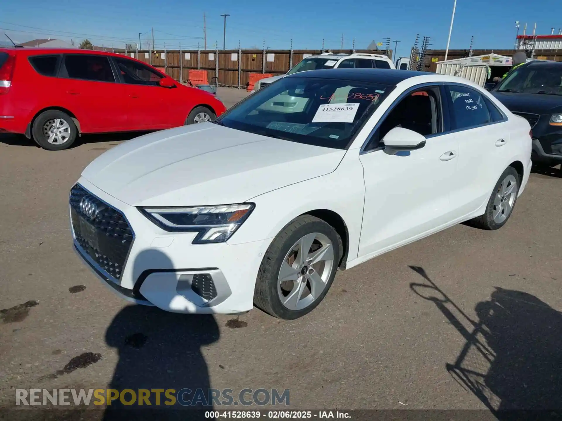 2 Photograph of a damaged car WAUAUDGY7PA037981 AUDI A3 2023