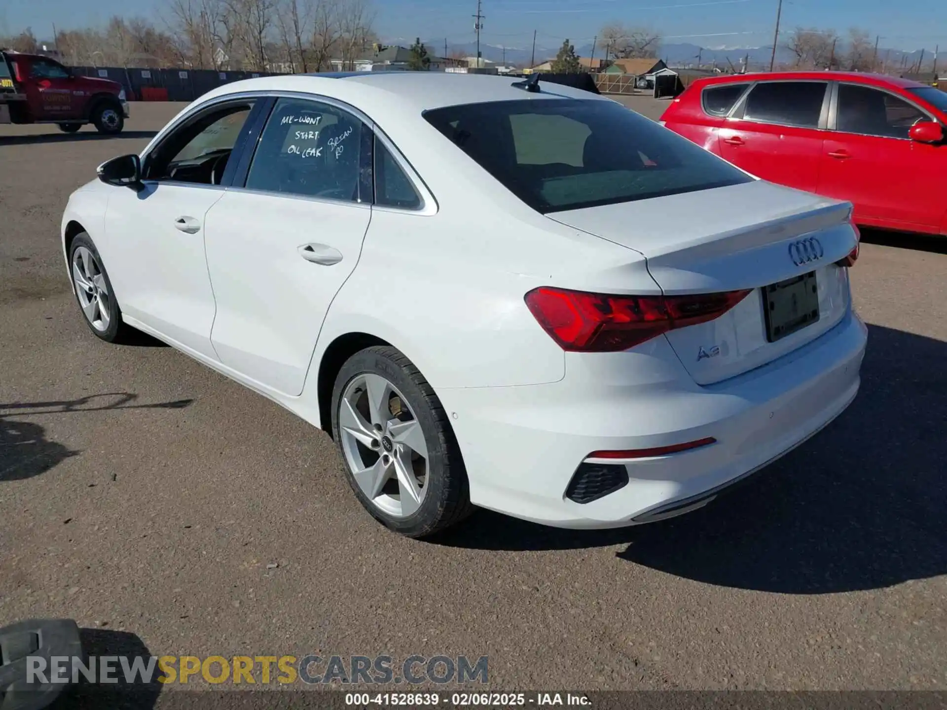 3 Photograph of a damaged car WAUAUDGY7PA037981 AUDI A3 2023