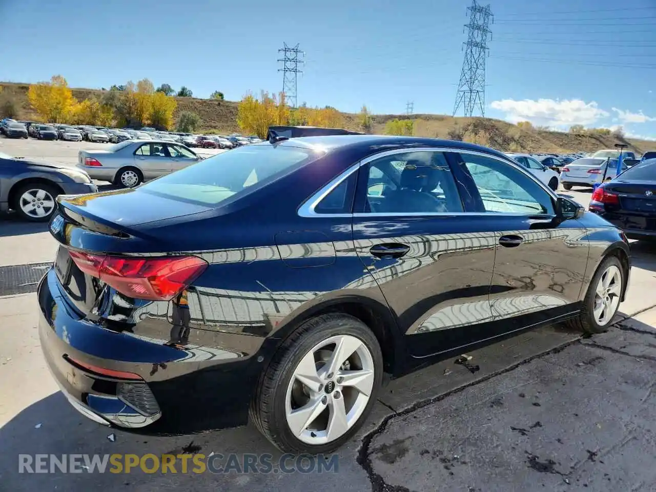 3 Photograph of a damaged car WAUAUDGY7PA084797 AUDI A3 2023