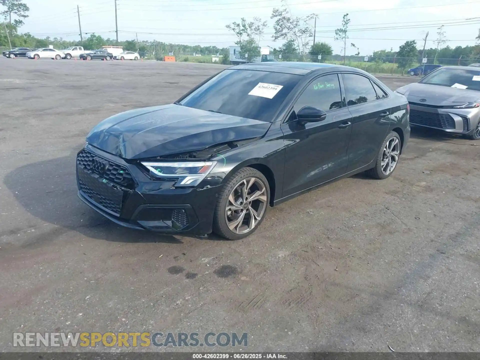 2 Photograph of a damaged car WAUAUDGY7PA092544 AUDI A3 2023