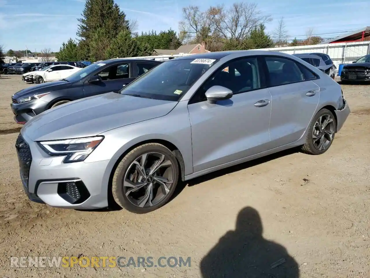 1 Photograph of a damaged car WAUAUDGY8PA016332 AUDI A3 2023