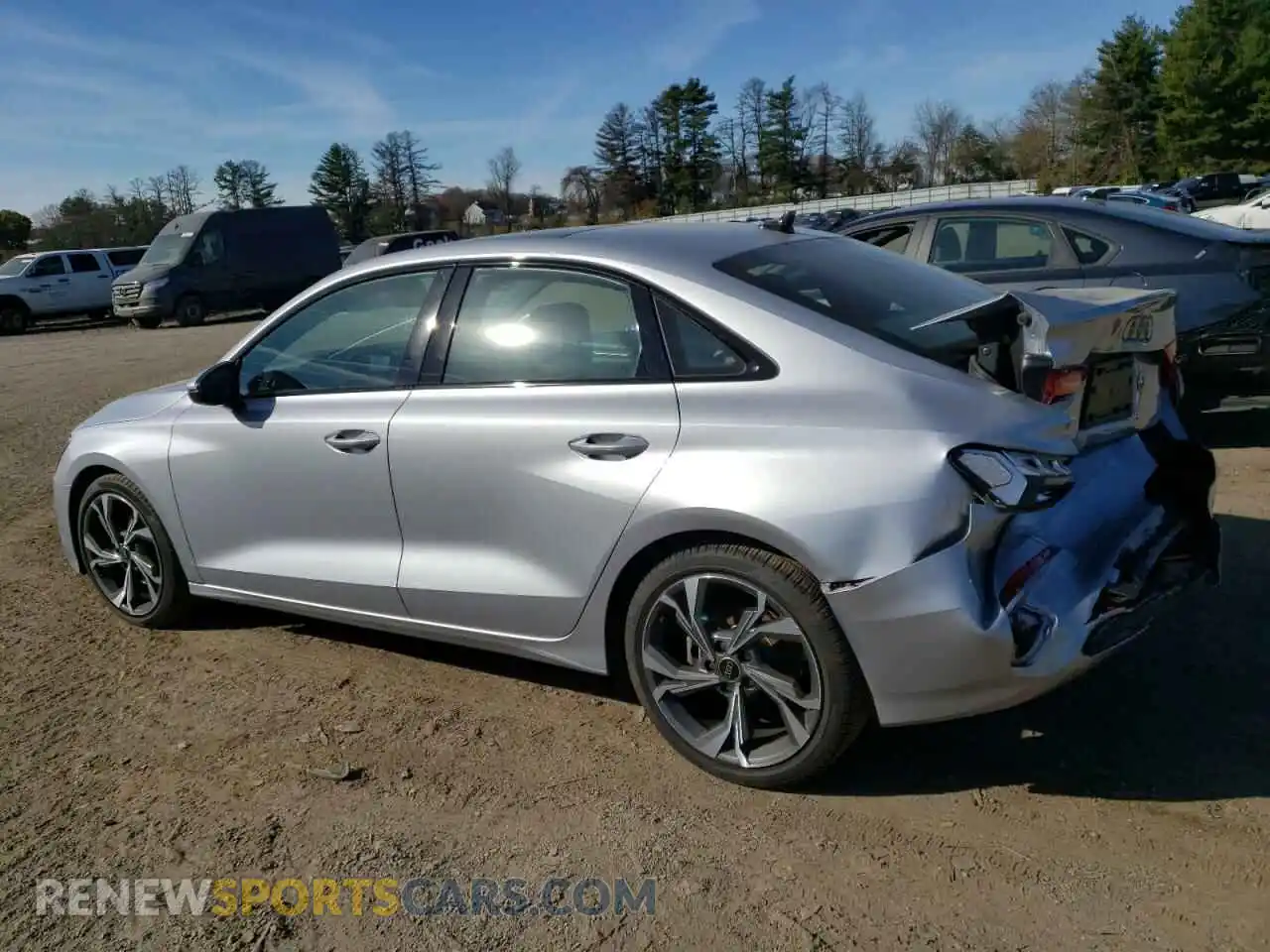 2 Photograph of a damaged car WAUAUDGY8PA016332 AUDI A3 2023