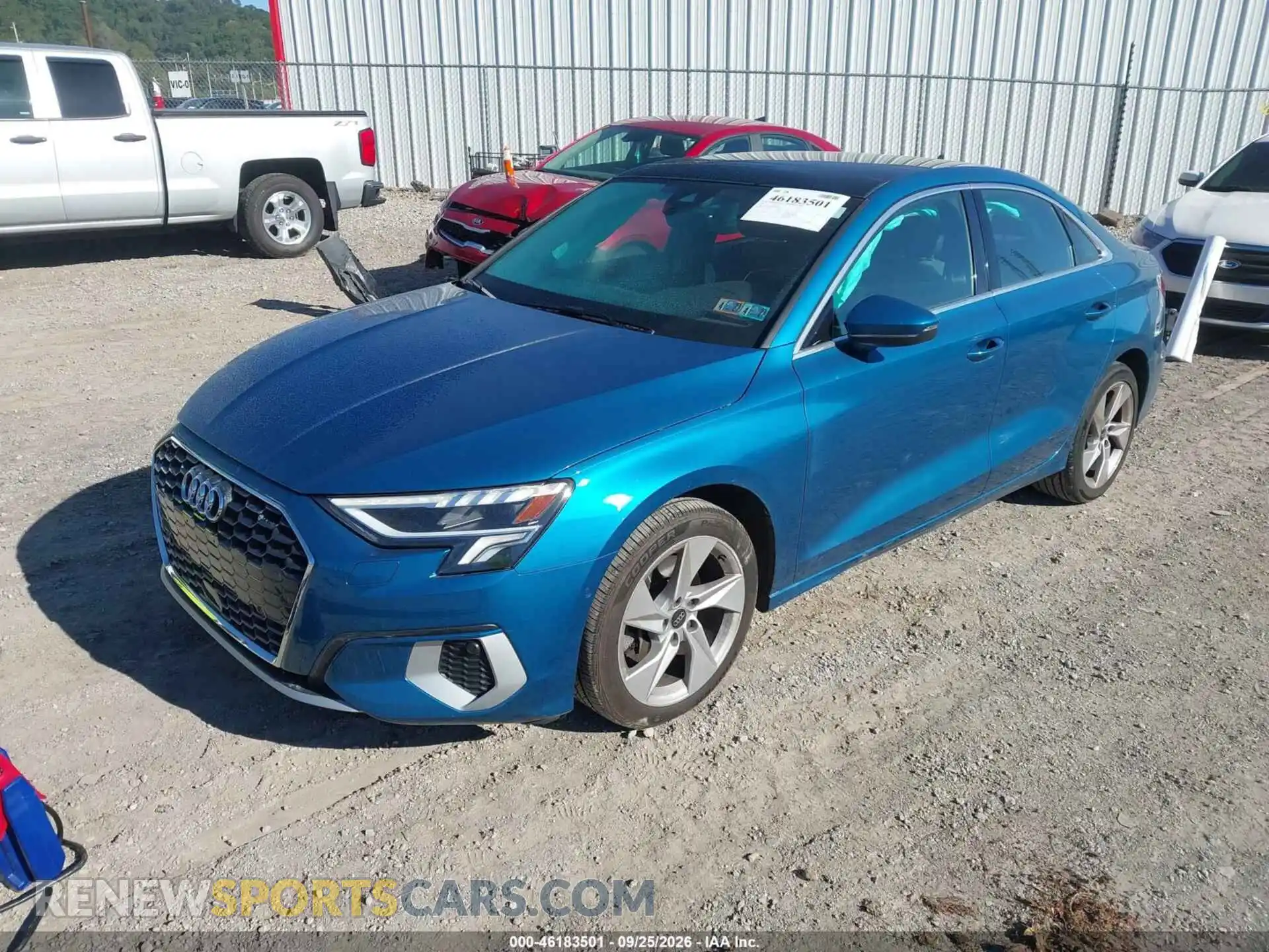 2 Photograph of a damaged car WAUAUDGY8PA038847 AUDI A3 2023