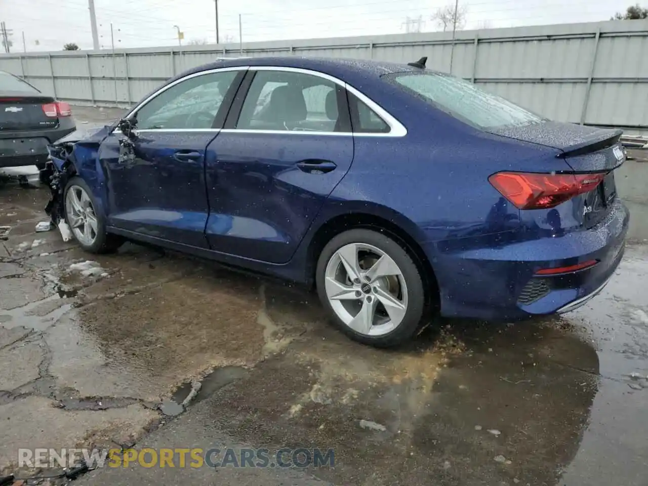 2 Фотография поврежденного автомобиля WAUAUDGY8PA044700 AUDI A3 2023