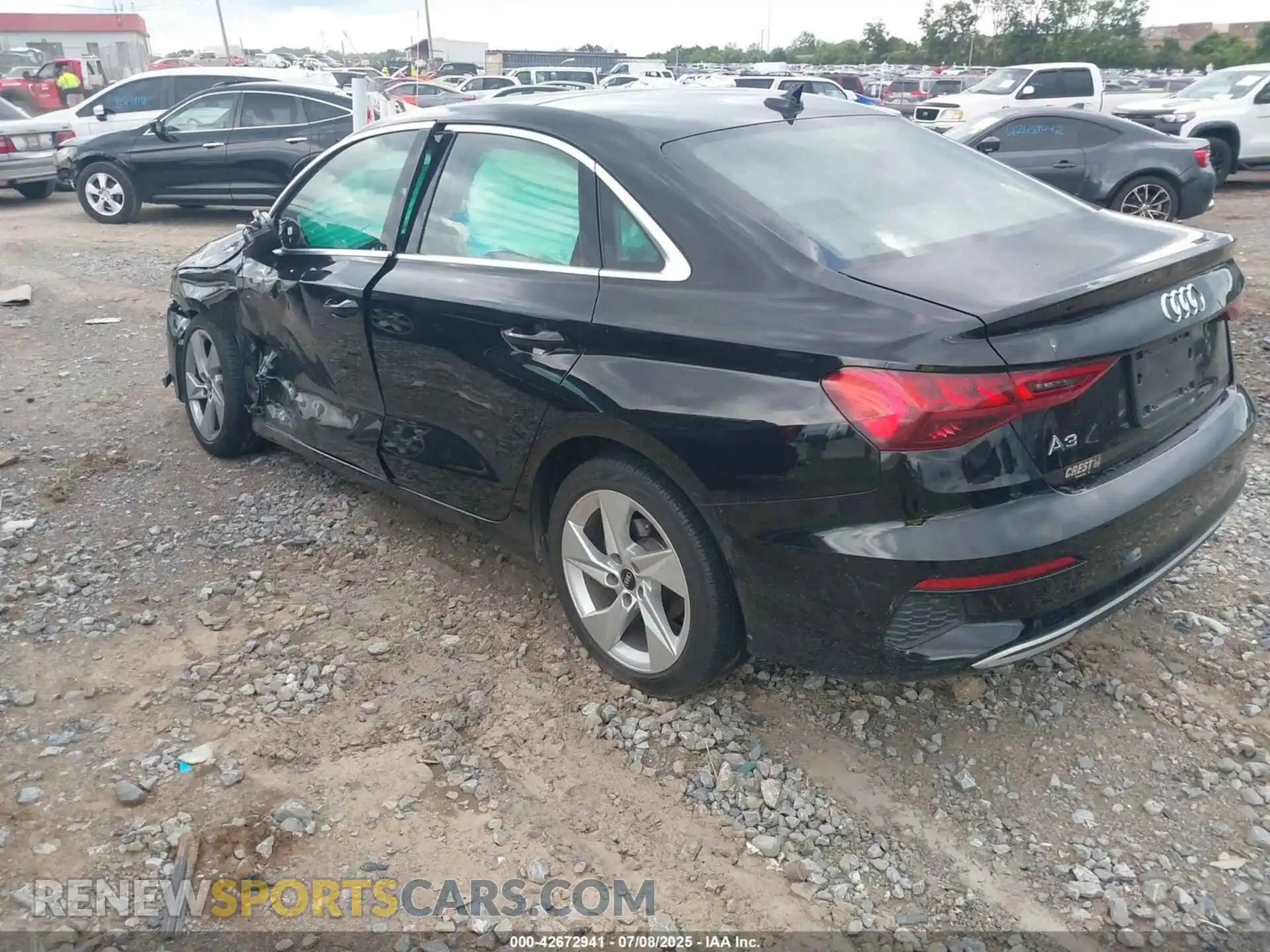 3 Photograph of a damaged car WAUAUDGY8PA061903 AUDI A3 2023