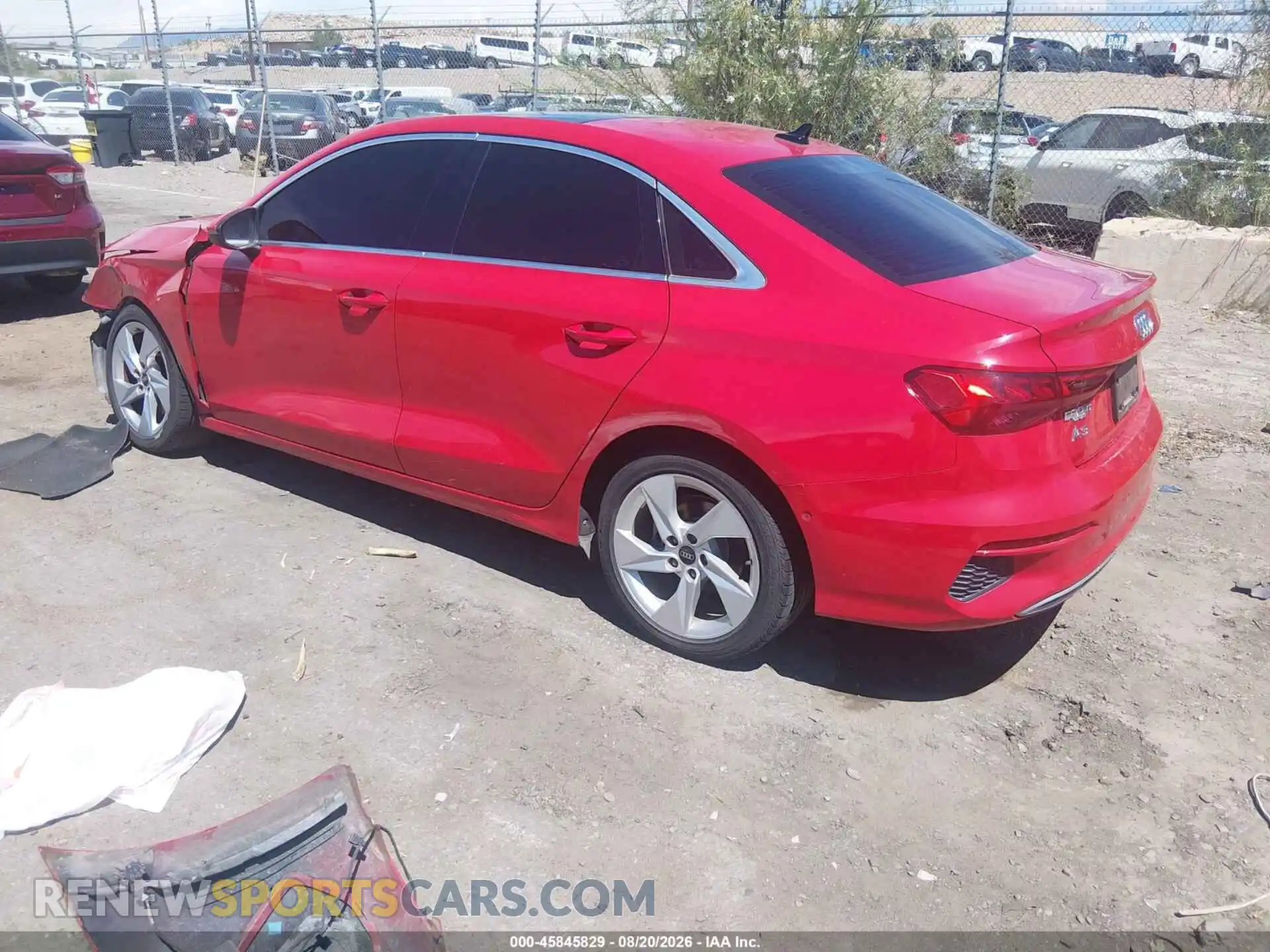 3 Photograph of a damaged car WAUAUDGY9PA038145 AUDI A3 2023