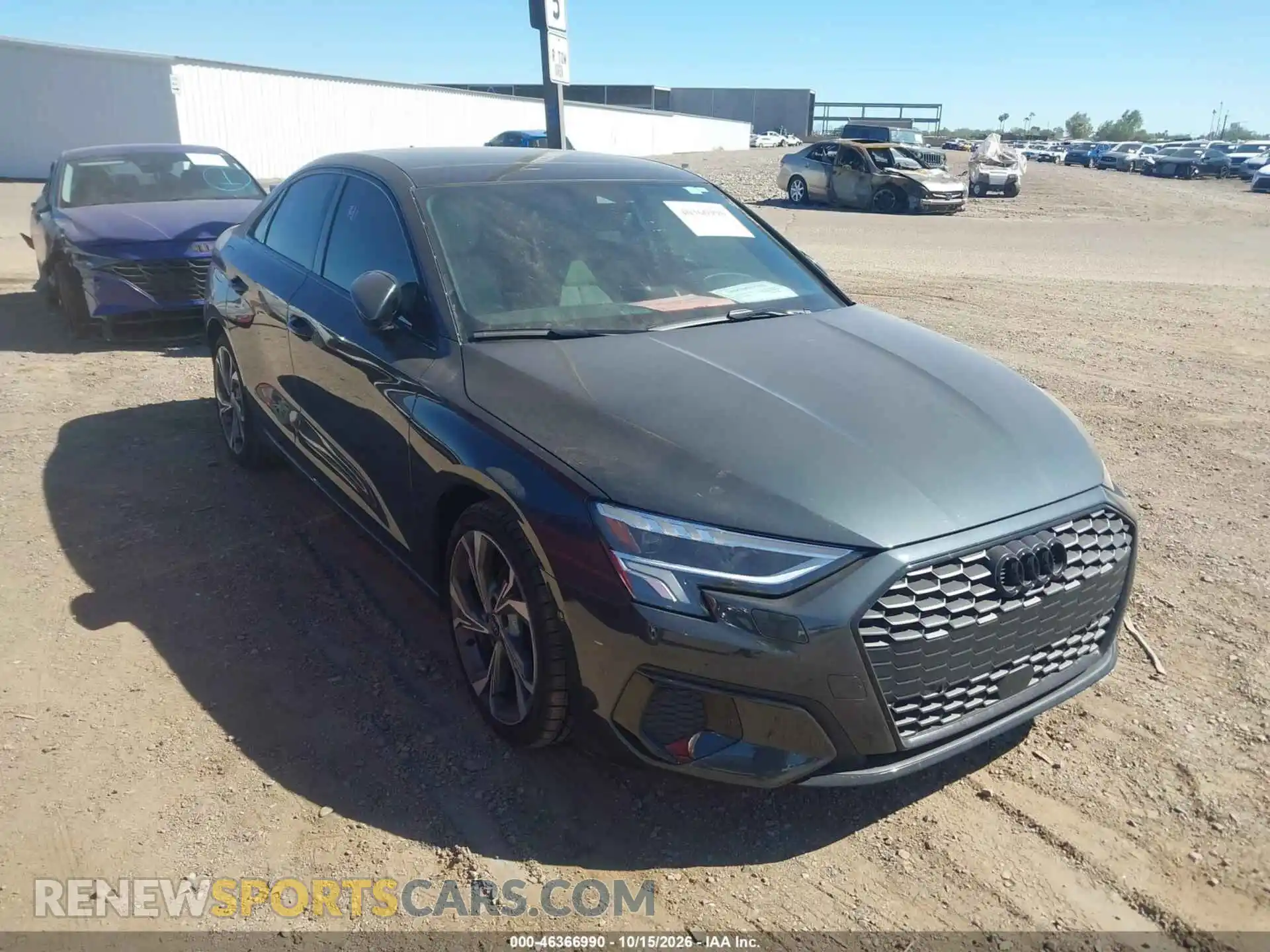 1 fotografías del automóvil dañado WAUAUDGY9PA091959 AUDI A3 2023