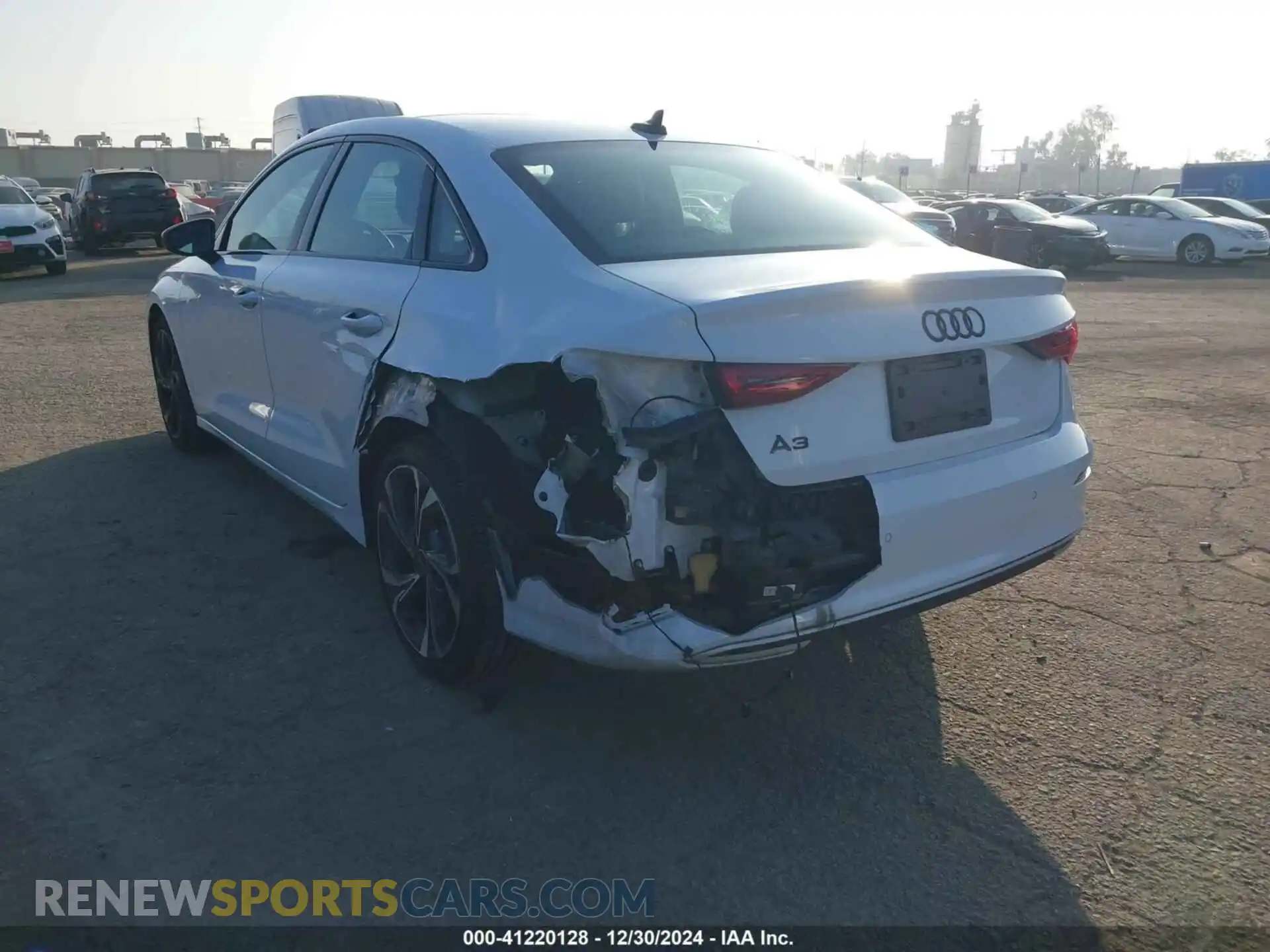 3 Photograph of a damaged car WAUAUDGY9PA098863 AUDI A3 2023