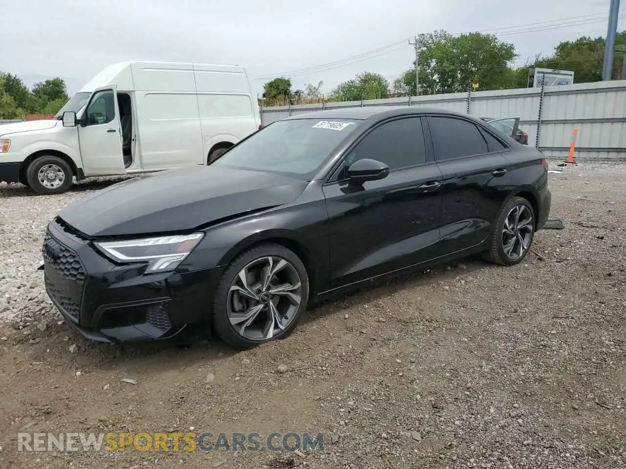 1 fotografías del automóvil dañado WAUAUDGY9PA102717 AUDI A3 2023