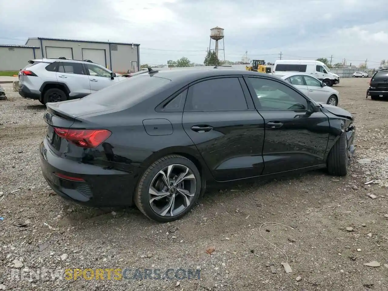 3 fotografías del automóvil dañado WAUAUDGY9PA102717 AUDI A3 2023