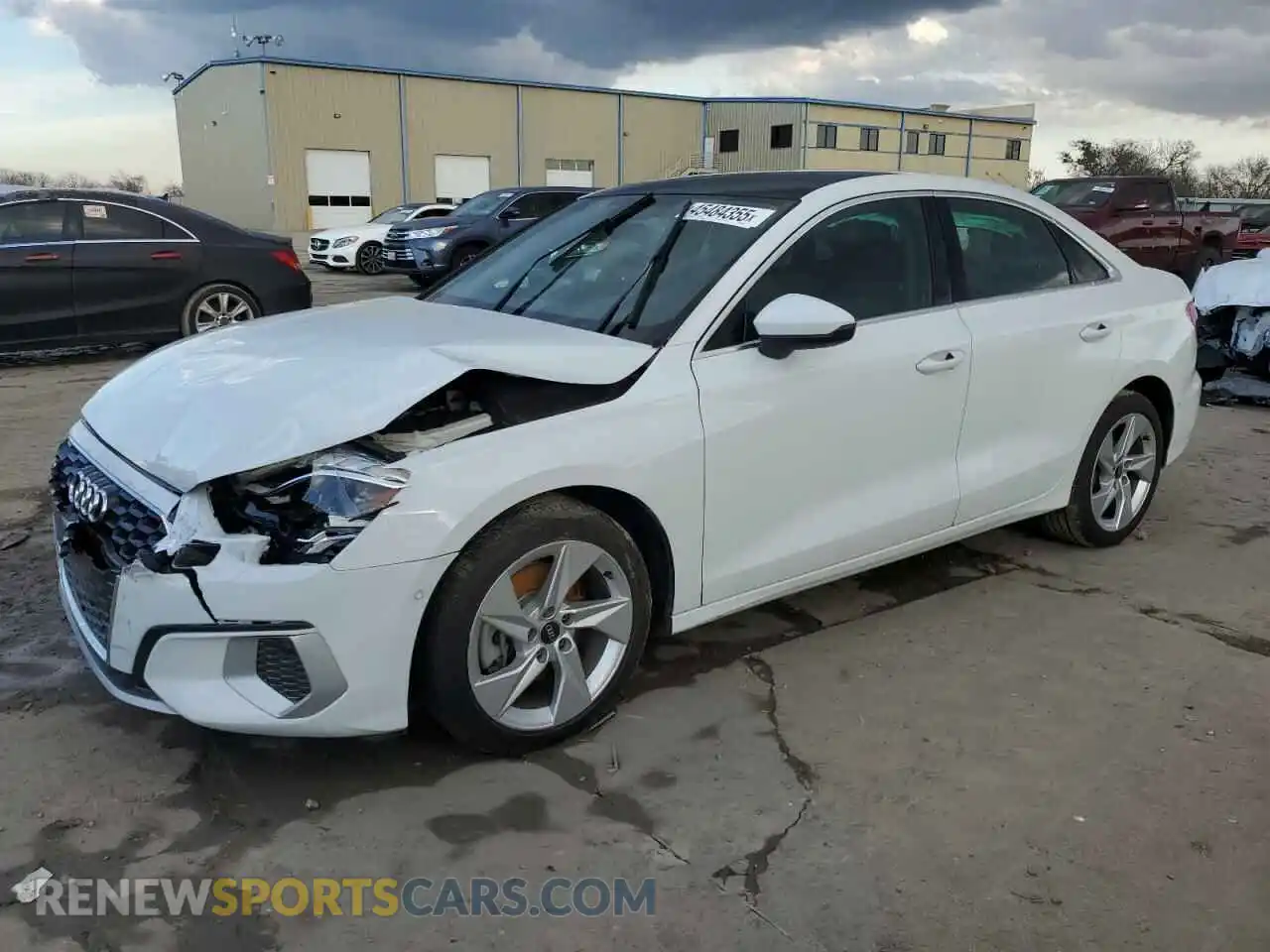 1 Photograph of a damaged car WAUAUDGYXPA071249 AUDI A3 2023