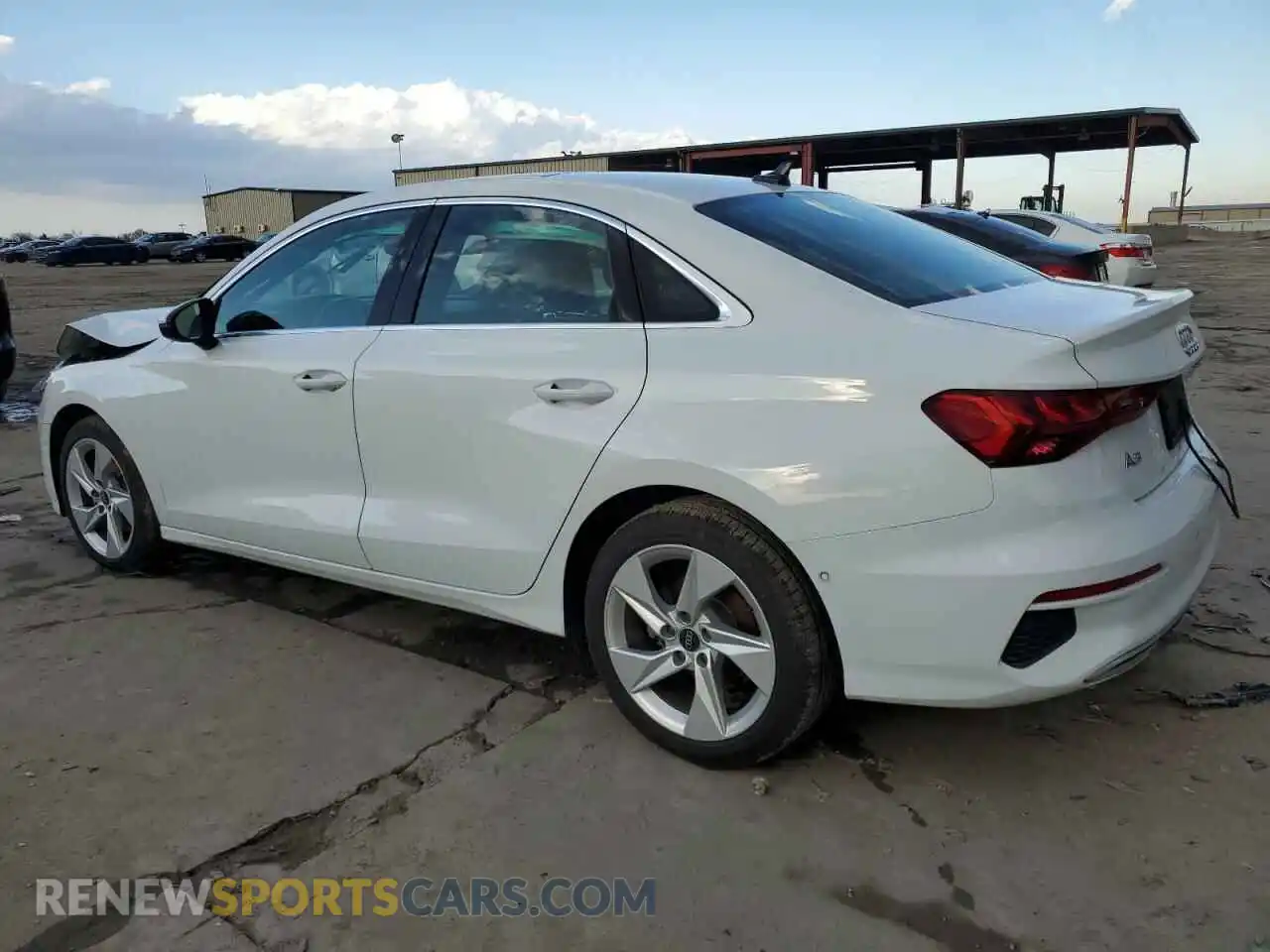 2 Photograph of a damaged car WAUAUDGYXPA071249 AUDI A3 2023