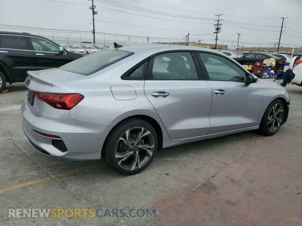 3 fotografías del automóvil dañado WAUAUDGYXPA121275 AUDI A3 2023