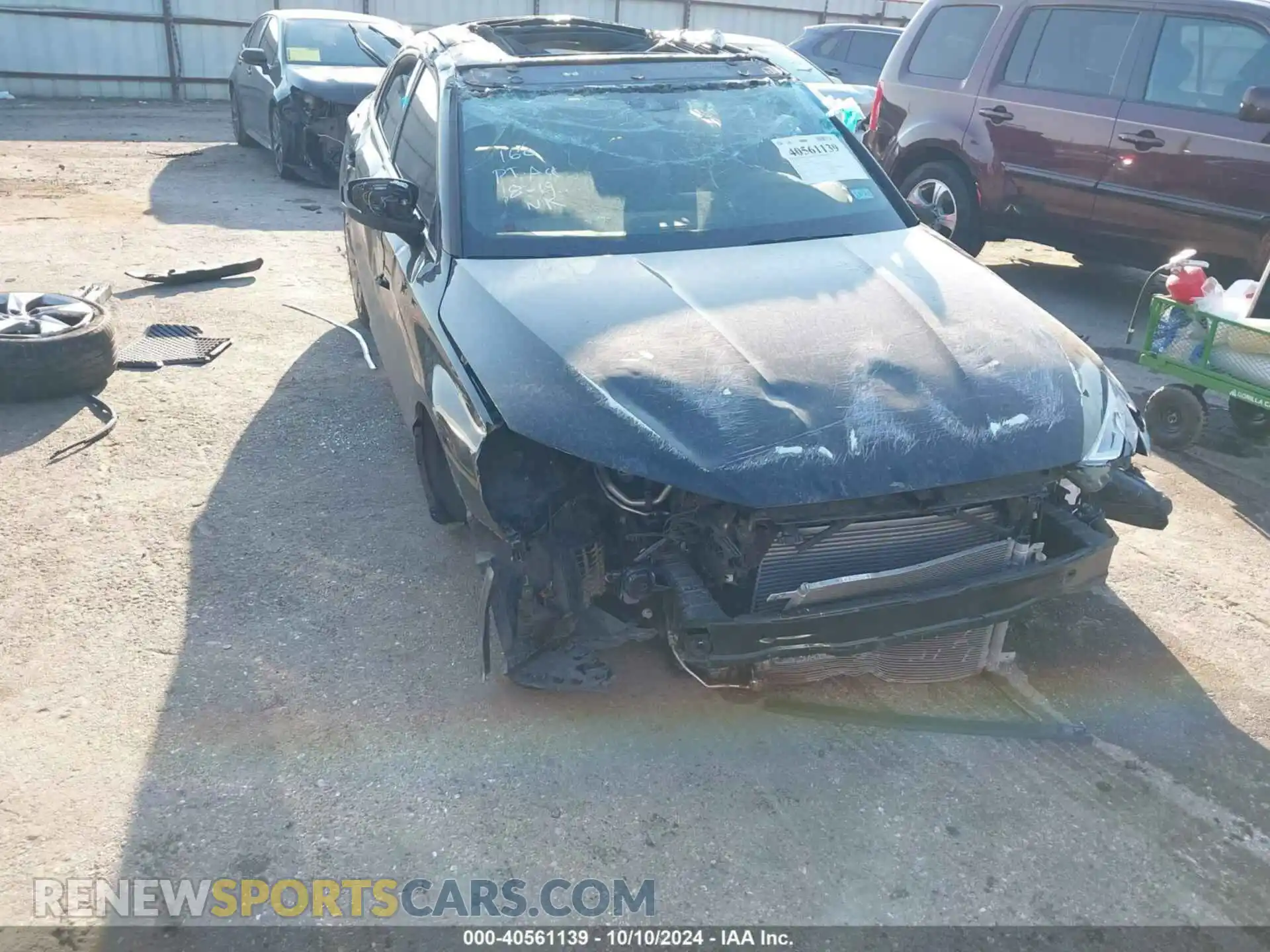 1 Photograph of a damaged car WAUBUDGY0PA036627 AUDI A3 2023