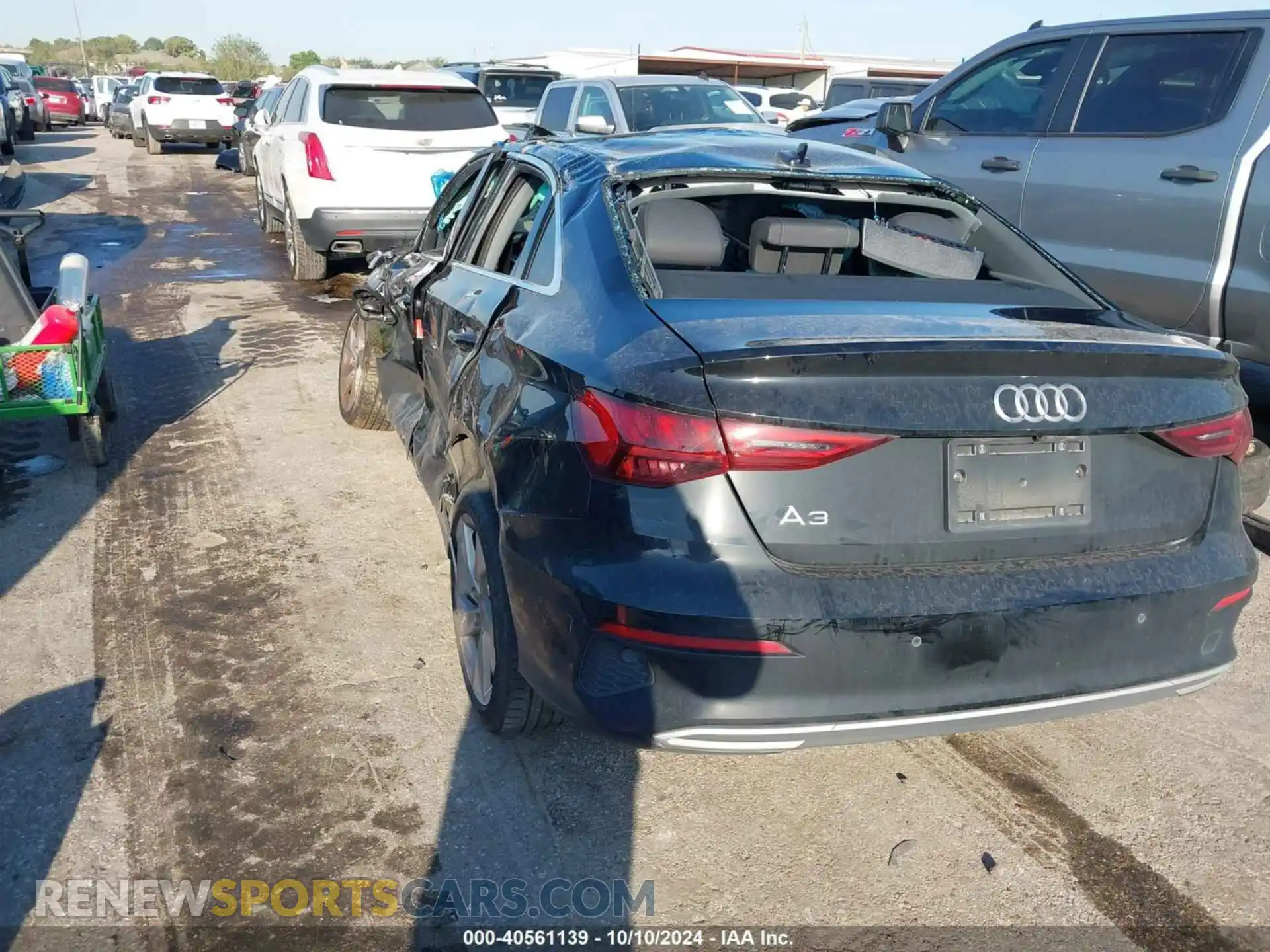 3 Photograph of a damaged car WAUBUDGY0PA036627 AUDI A3 2023