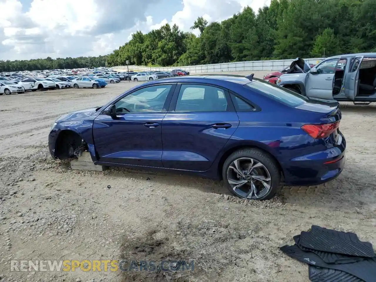 2 Photograph of a damaged car WAUGUDGY2PA071935 AUDI A3 2023