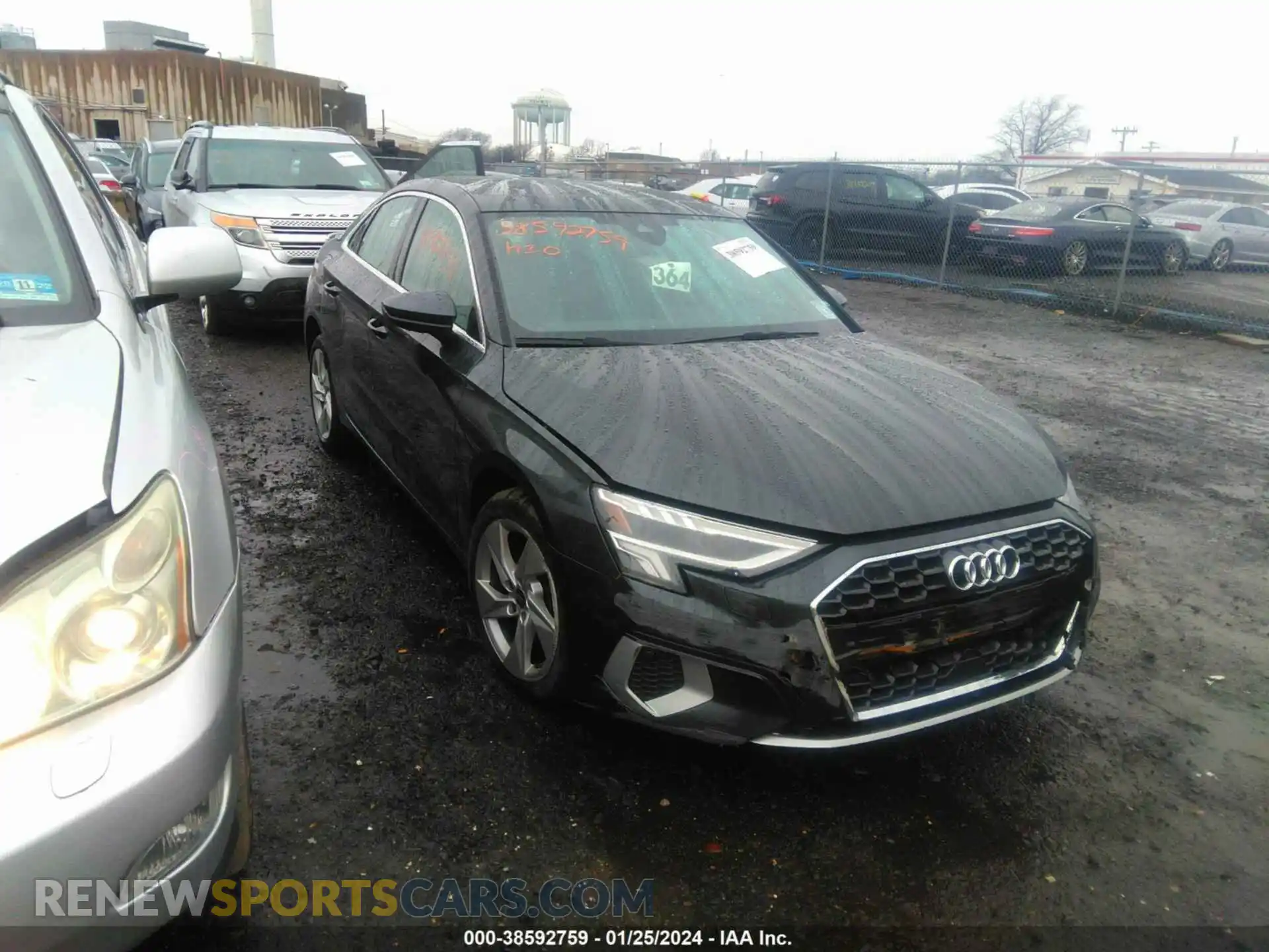 1 fotografías del automóvil dañado WAUGUDGY4PA024325 AUDI A3 2023